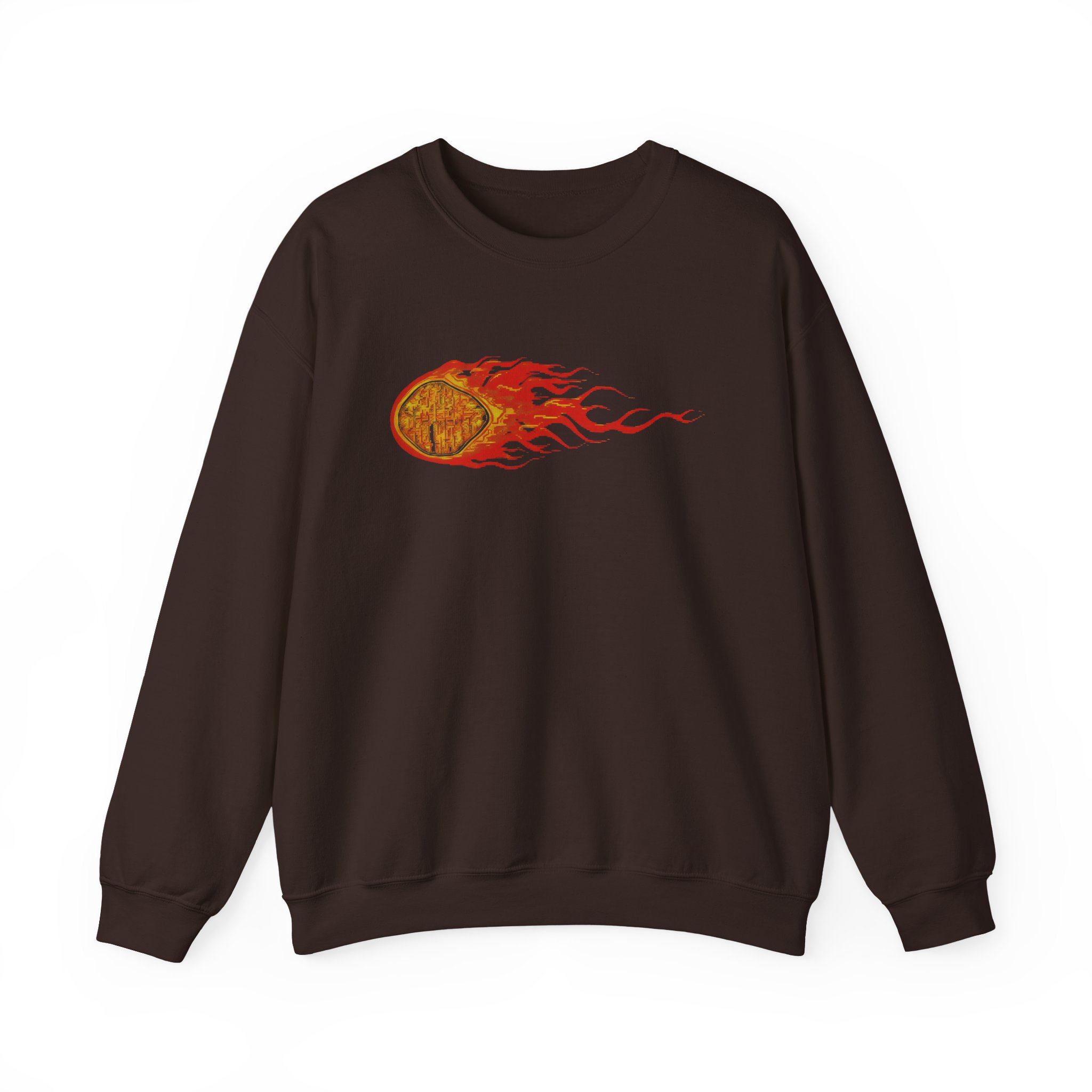 Show Me the Body Ttw Flame Unisex Heavy Blendâ„¢ Crewneck Sweatshirt