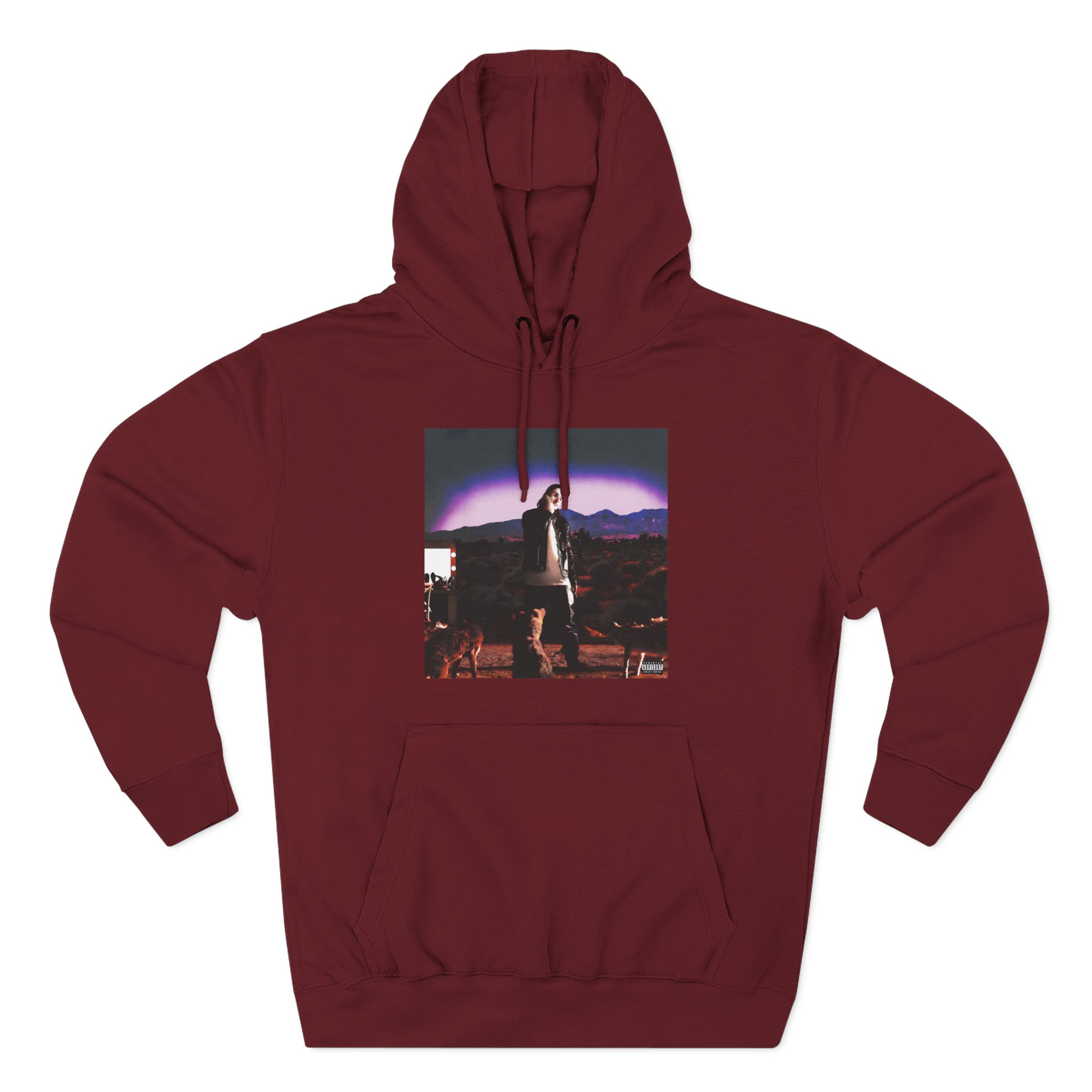 Tommy Richman Debut Album Coyote Three-Panel Fleece Hoodie
