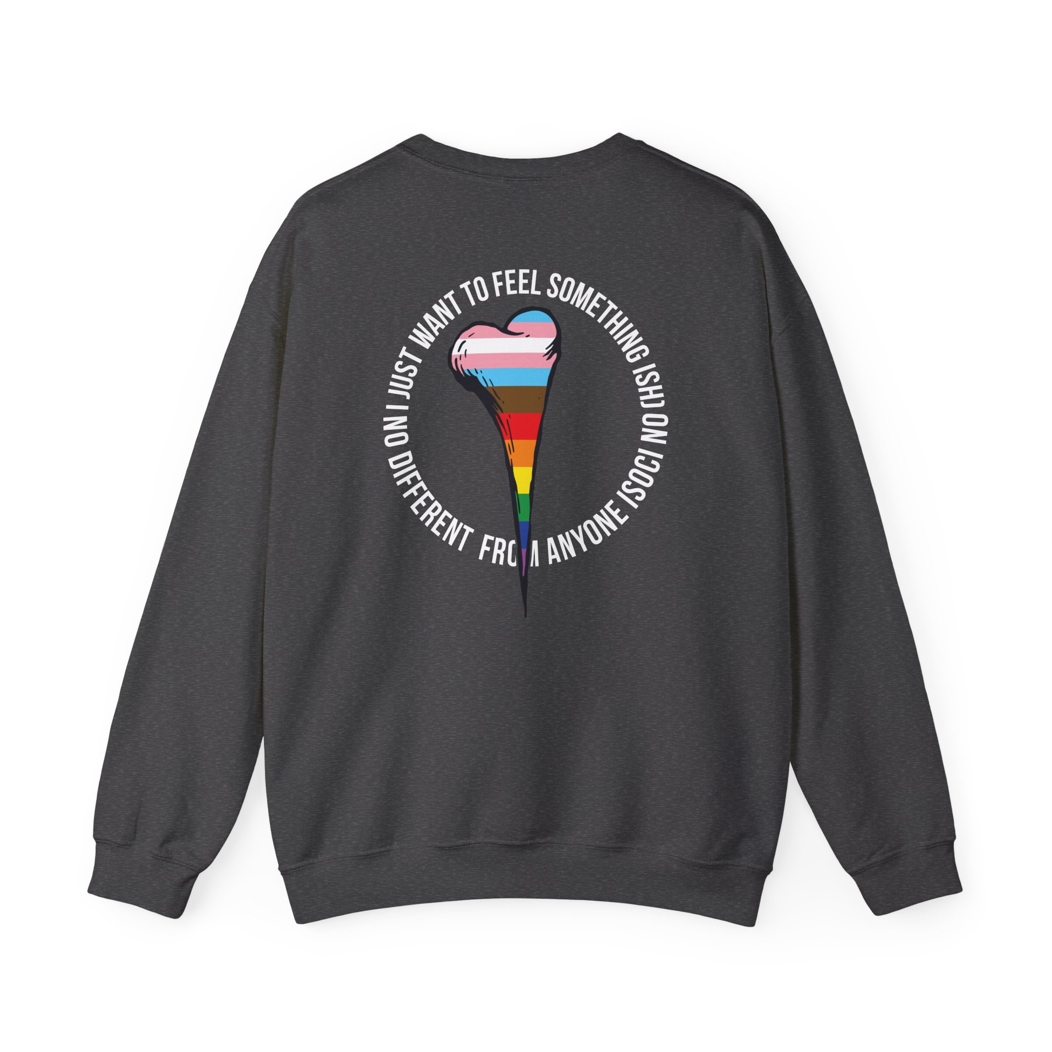 The Used to Feel Something Unisex Heavy Blendâ„¢ Crewneck Sweatshirt