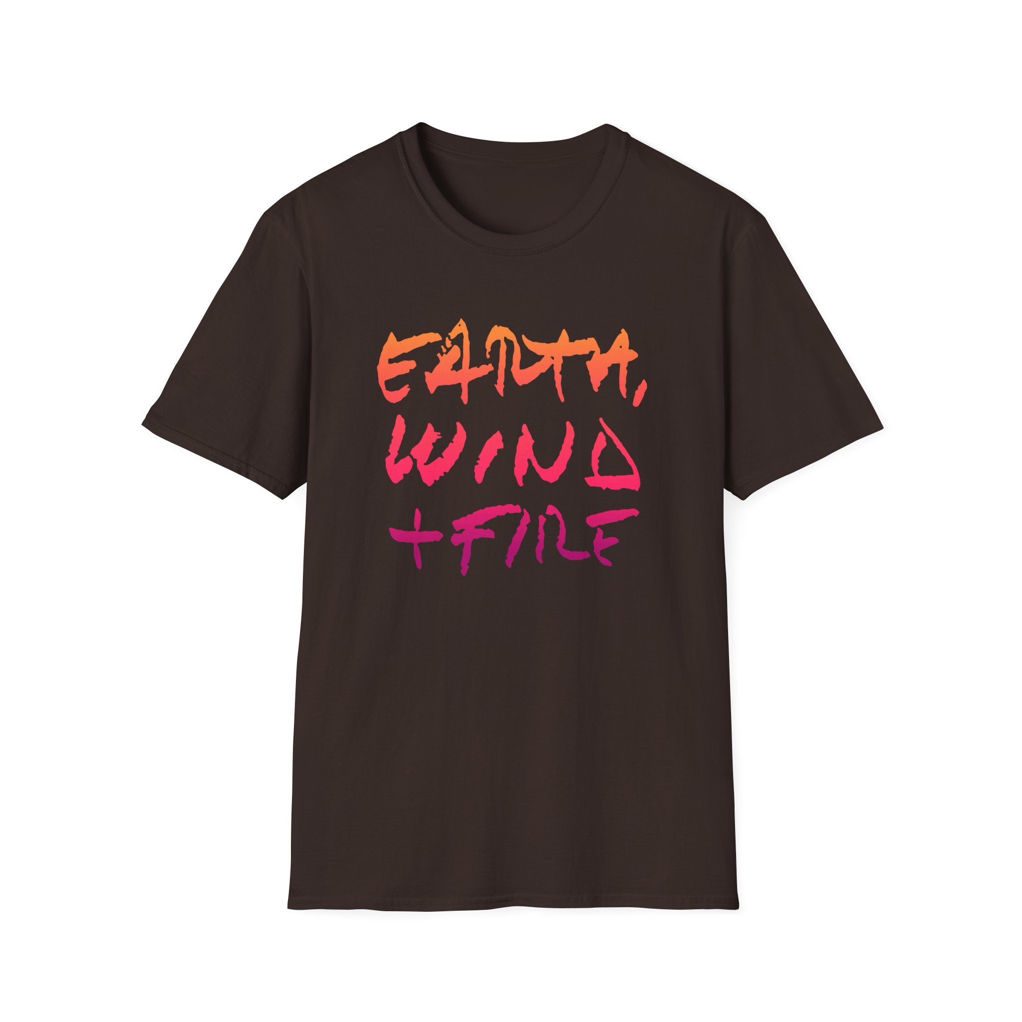 Earth Wind & Fire Logo Unisex Softstyle T-Shirt