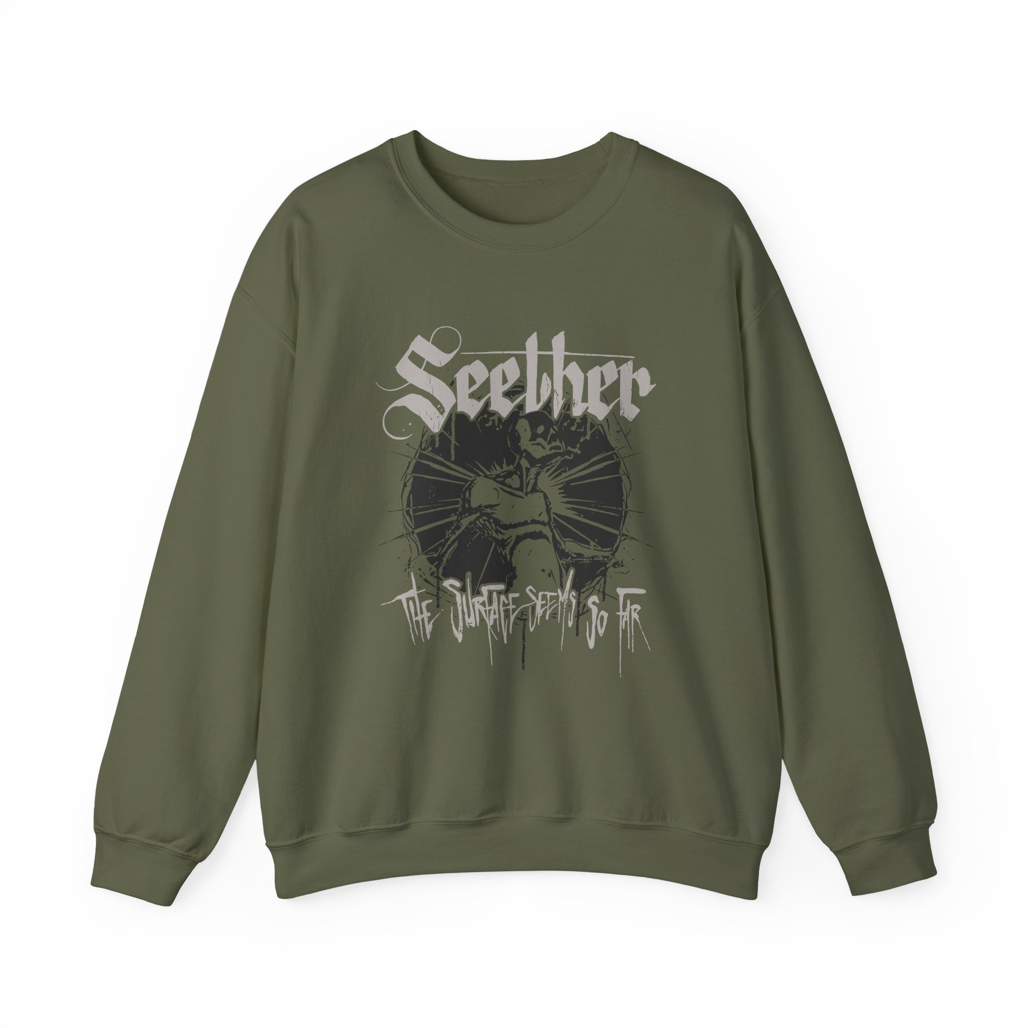 Seether Judas Military Unisex Heavy Blendâ„¢ Crewneck Sweatshirt