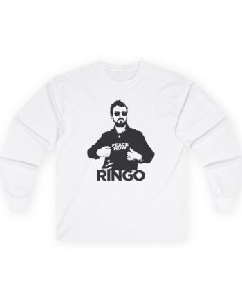 Ringo Starr Peace Now Unisex Ultra Cotton Long Sleeve Tee