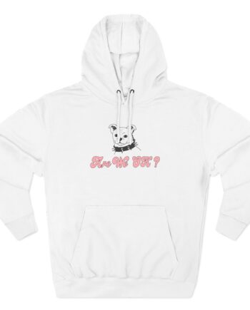Mac Demarco Vicky Farewell - Are We Ok? Three-Panel Fleece Hoodie