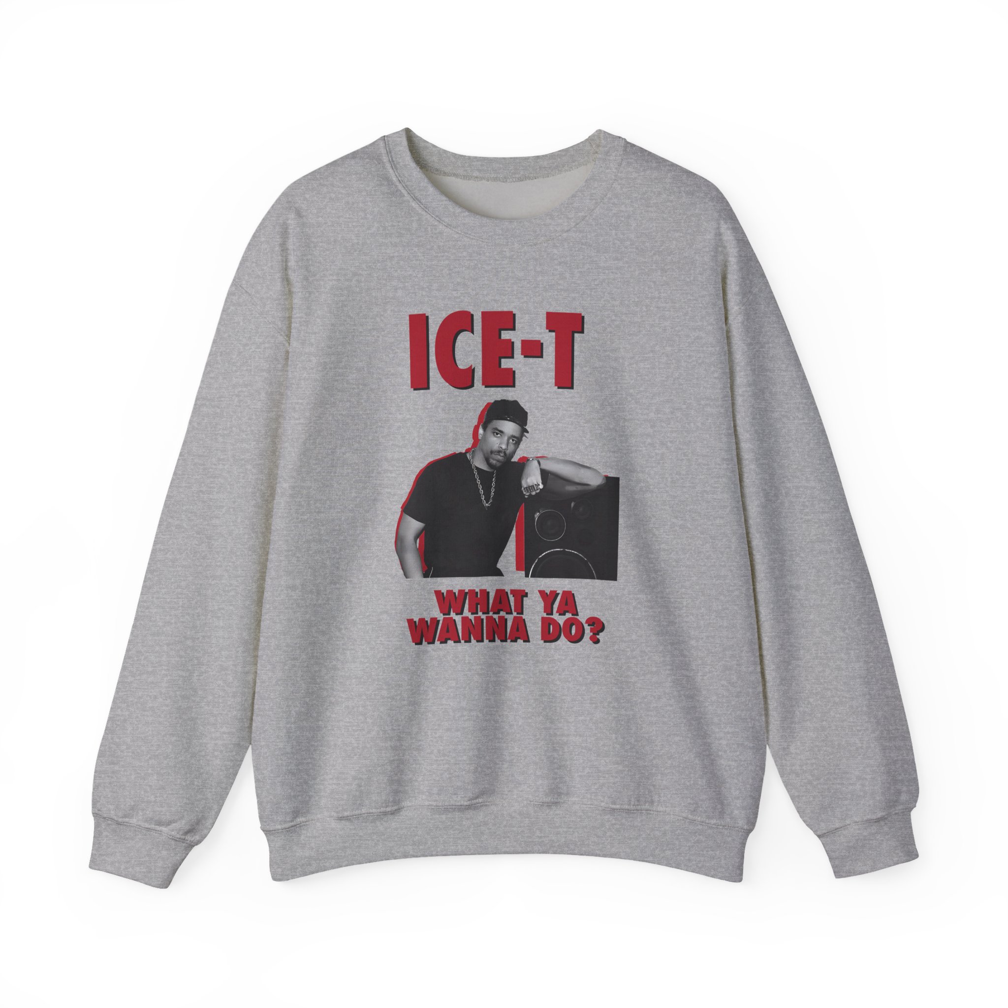 Ice-t What Ya Wanna Do Unisex Heavy Blendâ„¢ Crewneck Sweatshirt