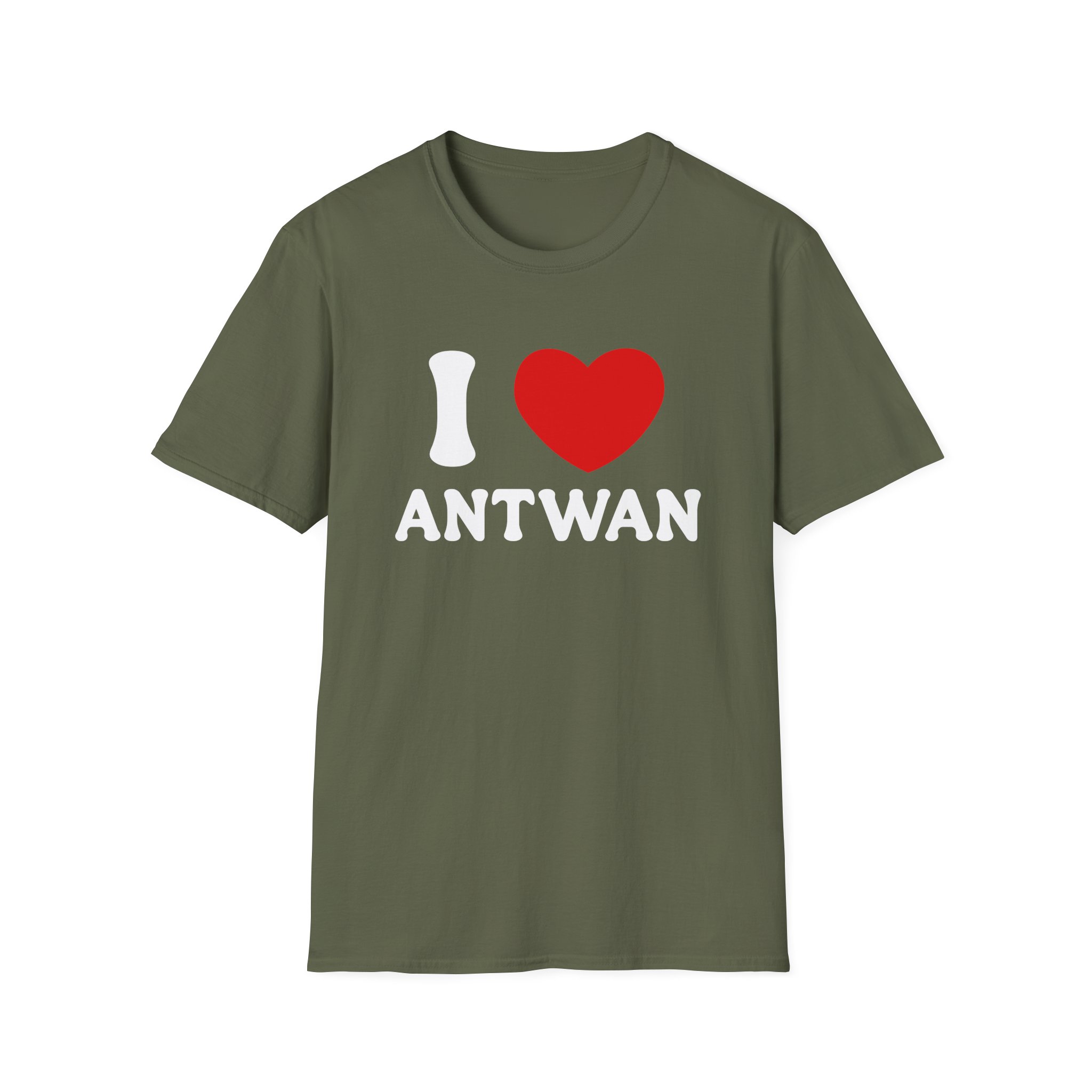 Antwan I Love Unisex Softstyle T-Shirt