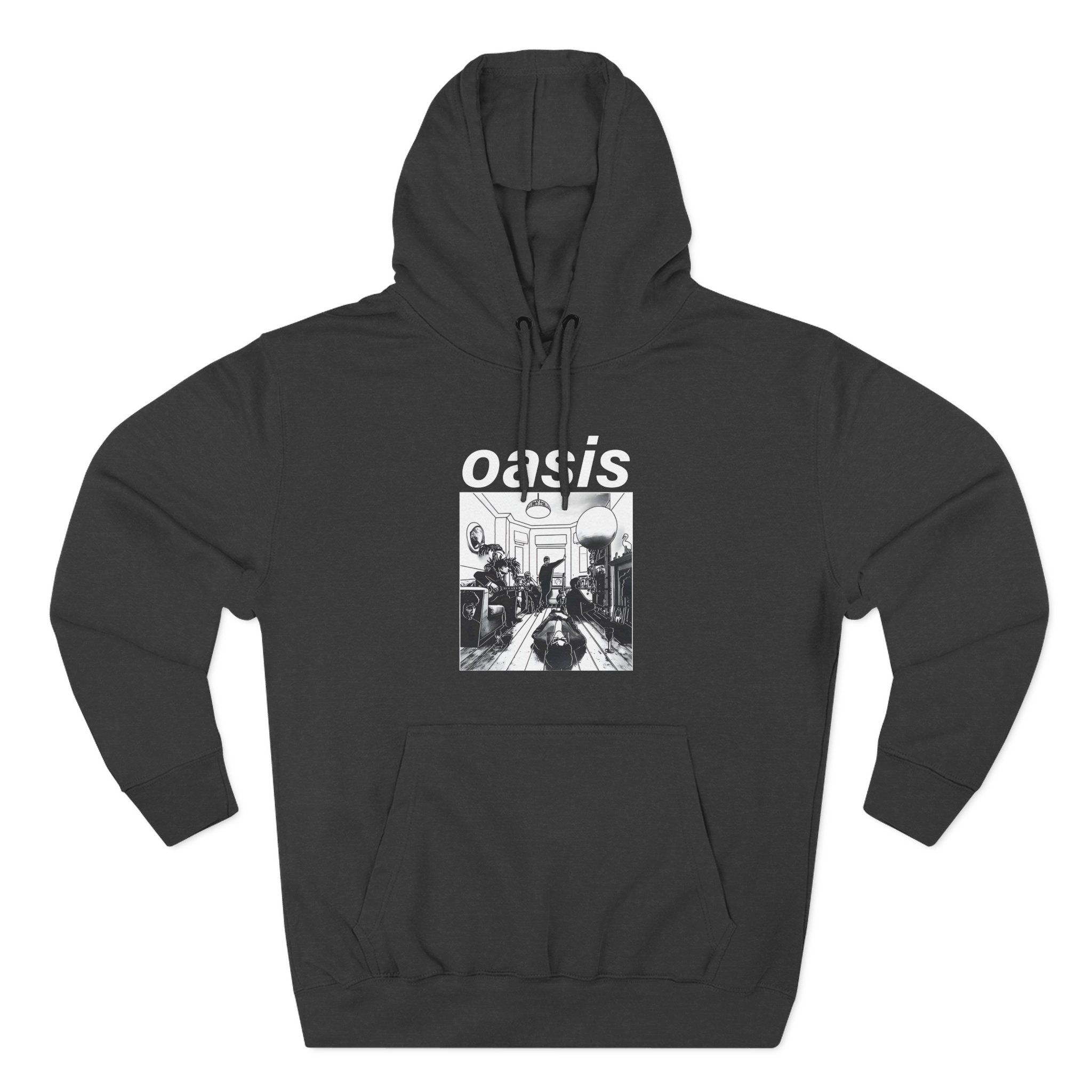 Oasis Definitely Maybe Artwork Three-Panel Fleece Hoodie