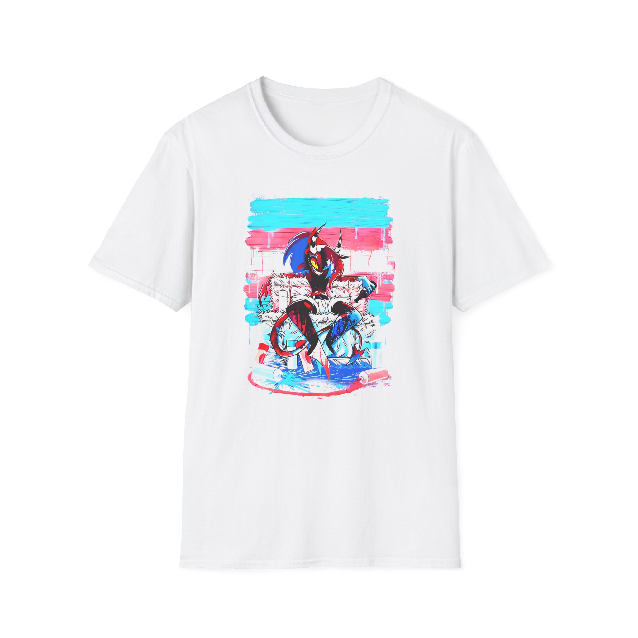 Helluva Boss Sallie May Micro Ribbed Unisex Softstyle T-Shirt