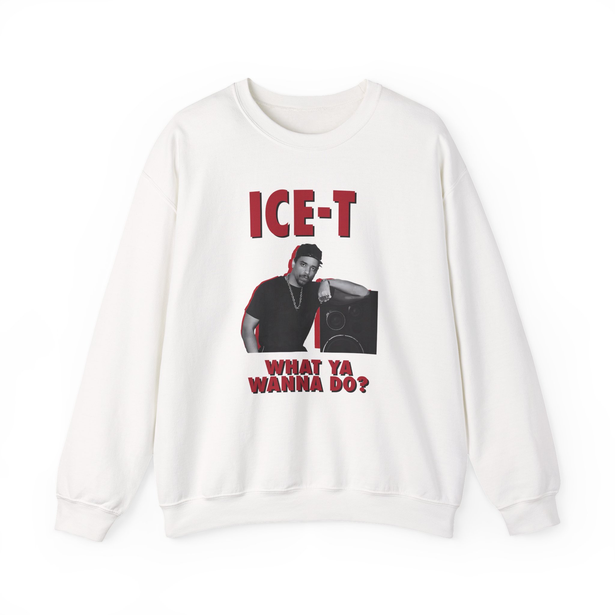 Ice-t What Ya Wanna Do Unisex Heavy Blendâ„¢ Crewneck Sweatshirt