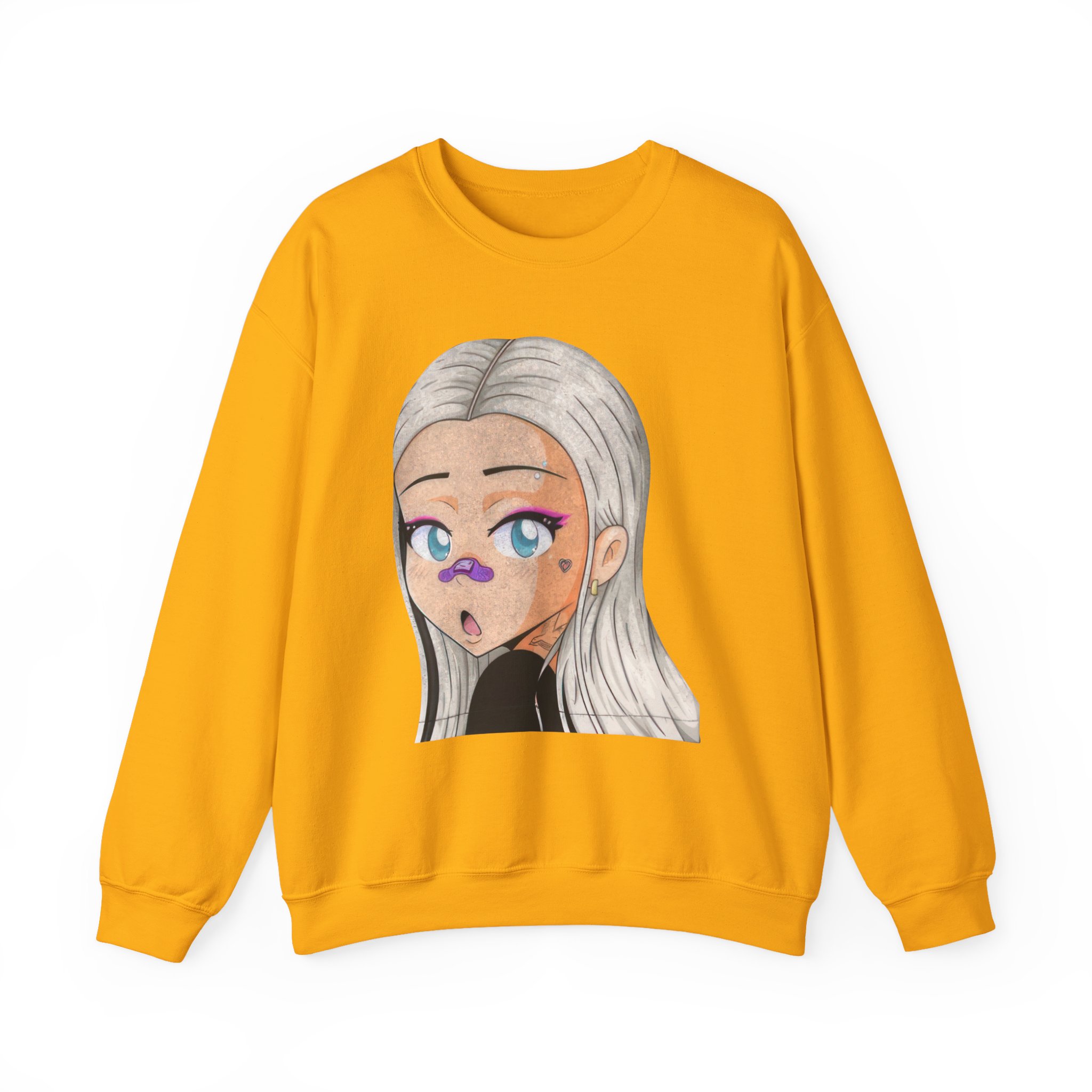 Young Miko Unisex Heavy Blendâ„¢ Crewneck Sweatshirt