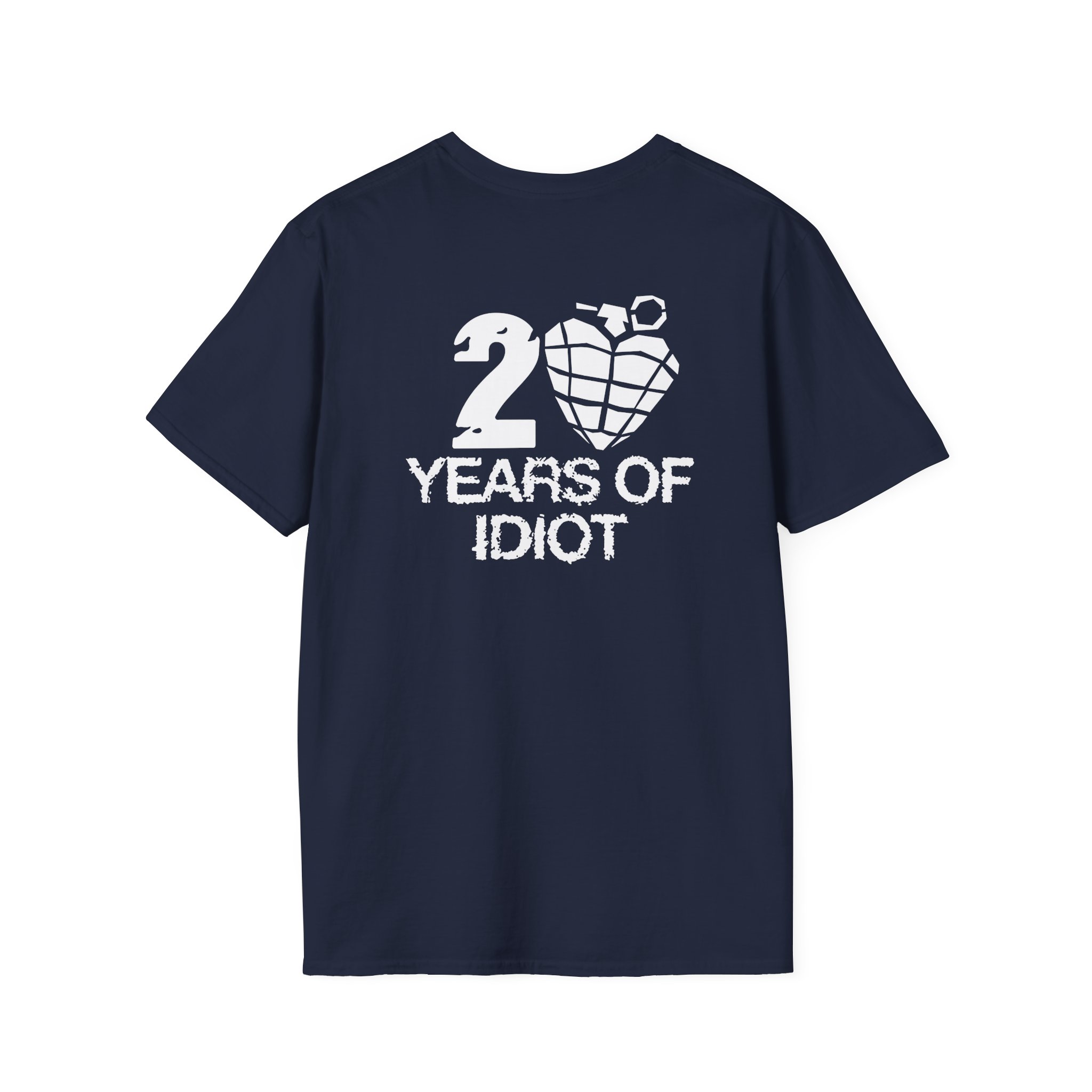 Green Day 20 Years of Idiot Unisex Softstyle T-Shirt