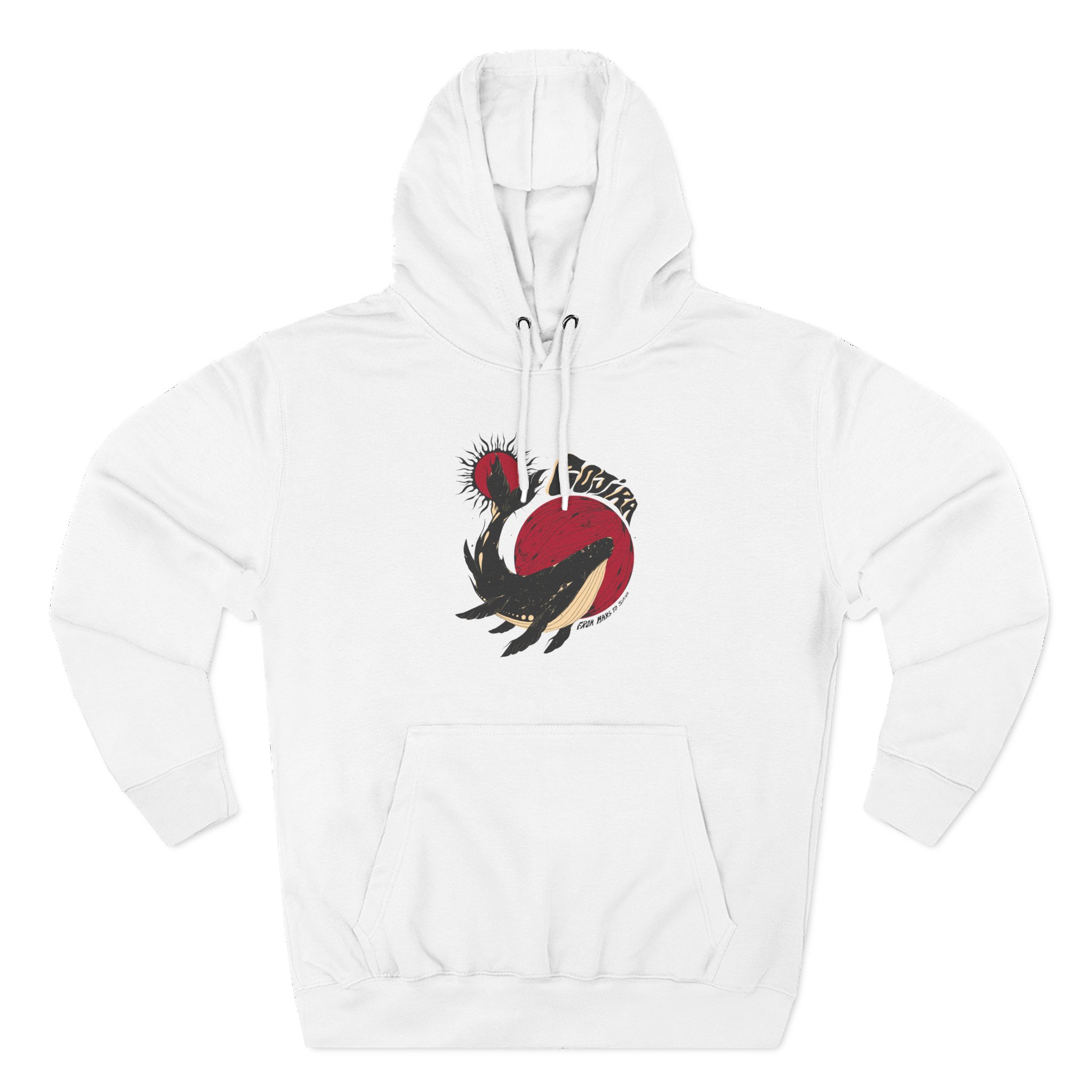 Gojira Whale Three-Panel Fleece Hoodie