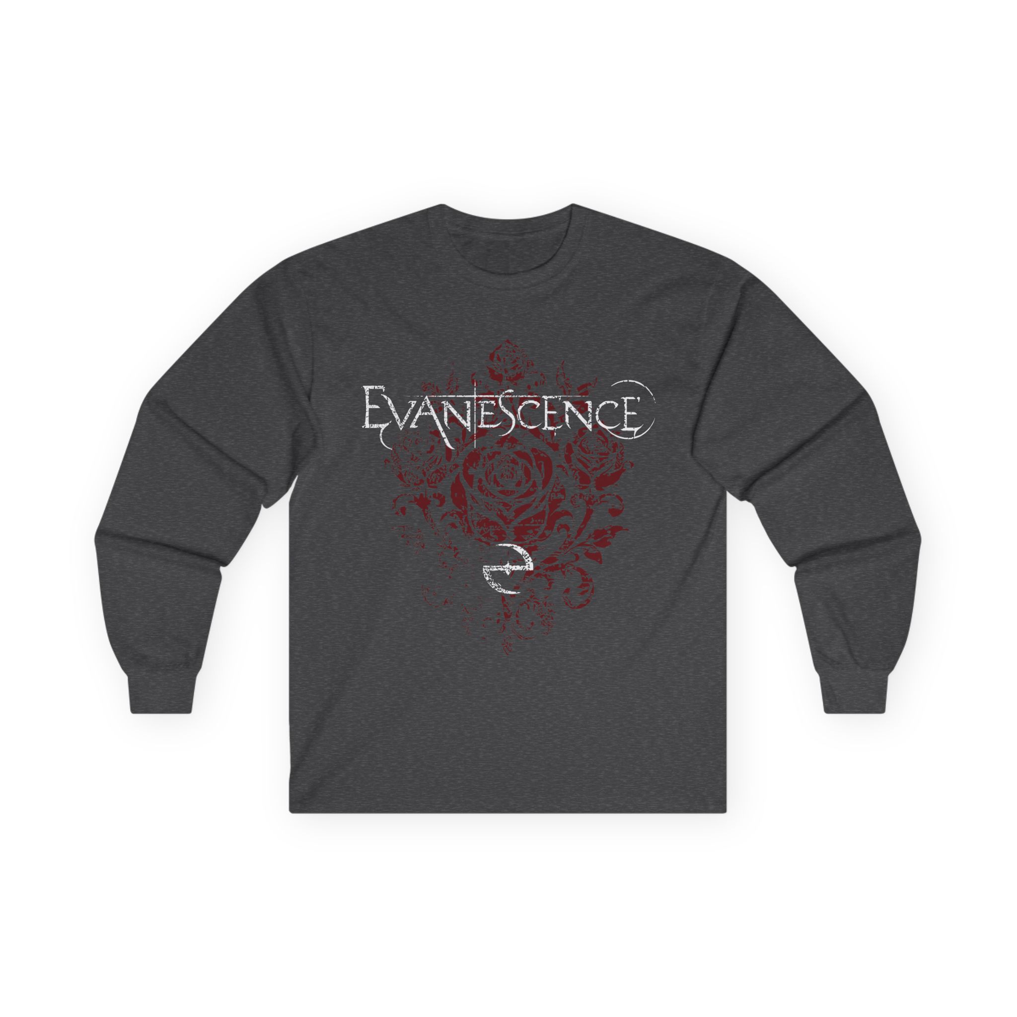 Evanescence Rose Logo Unisex Ultra Cotton Long Sleeve Tee