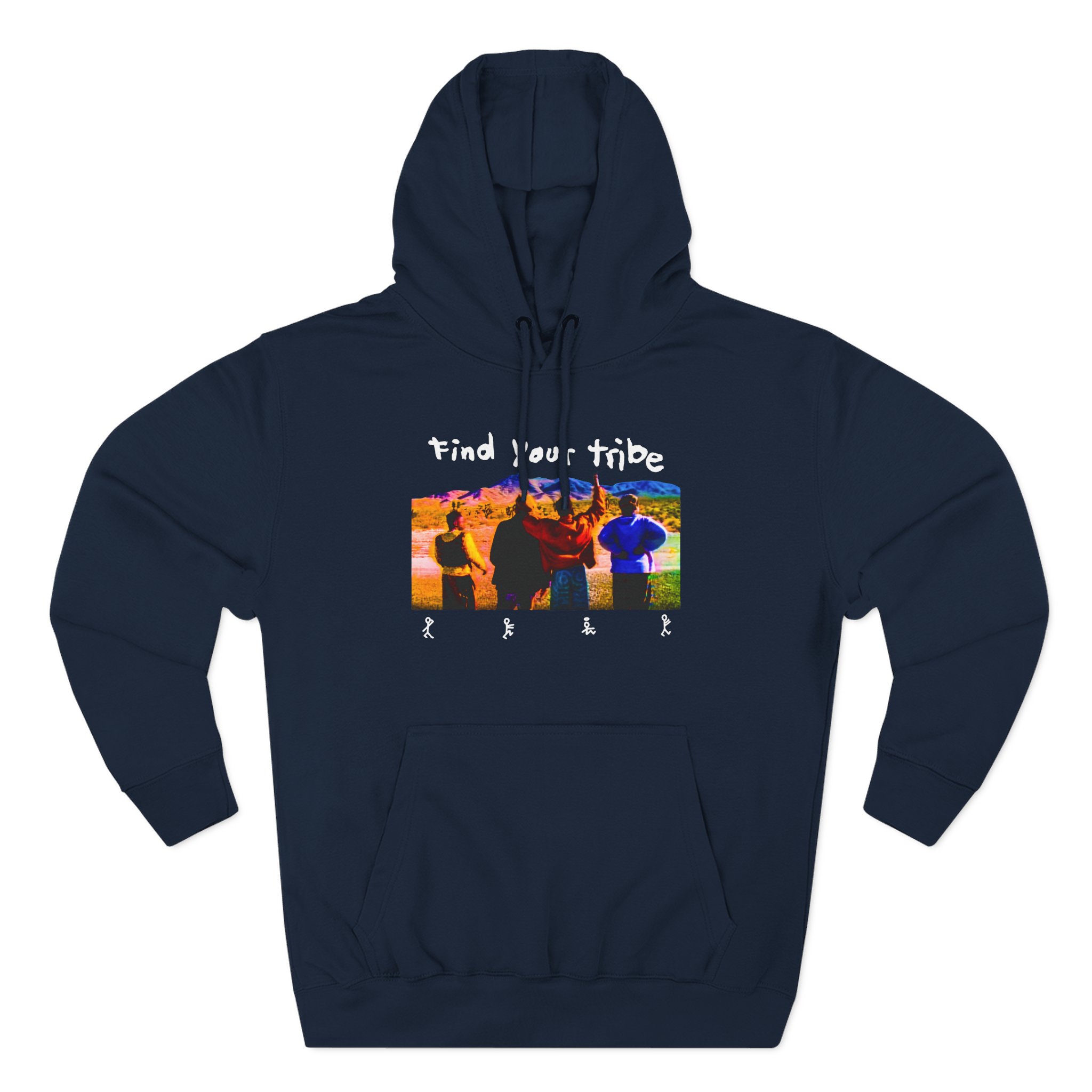 A Tribe Called Quest Find Your Tribe Three-Panel Fleece Hoodie