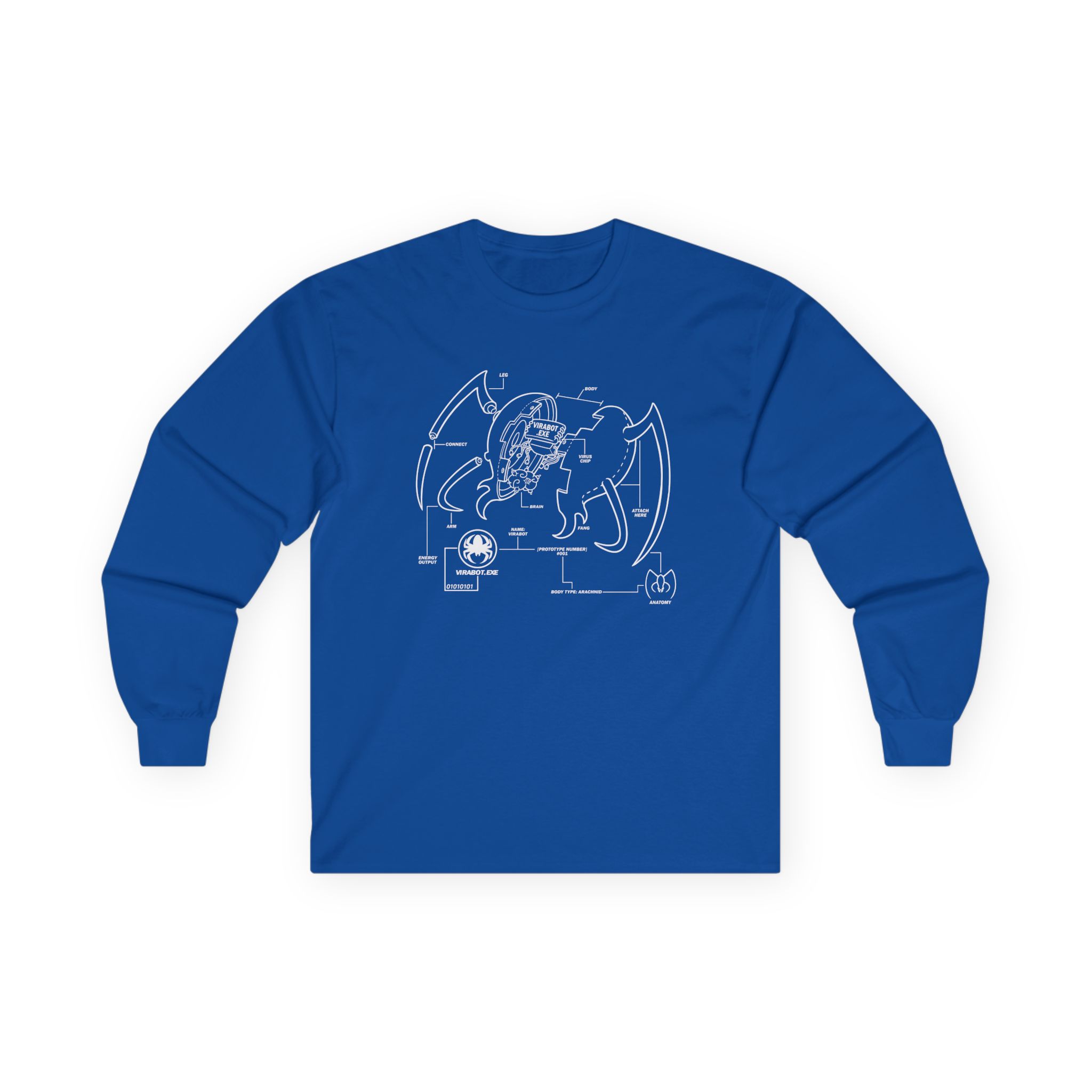 Alan Becker Inside a Virabot Unisex Ultra Cotton Long Sleeve Tee
