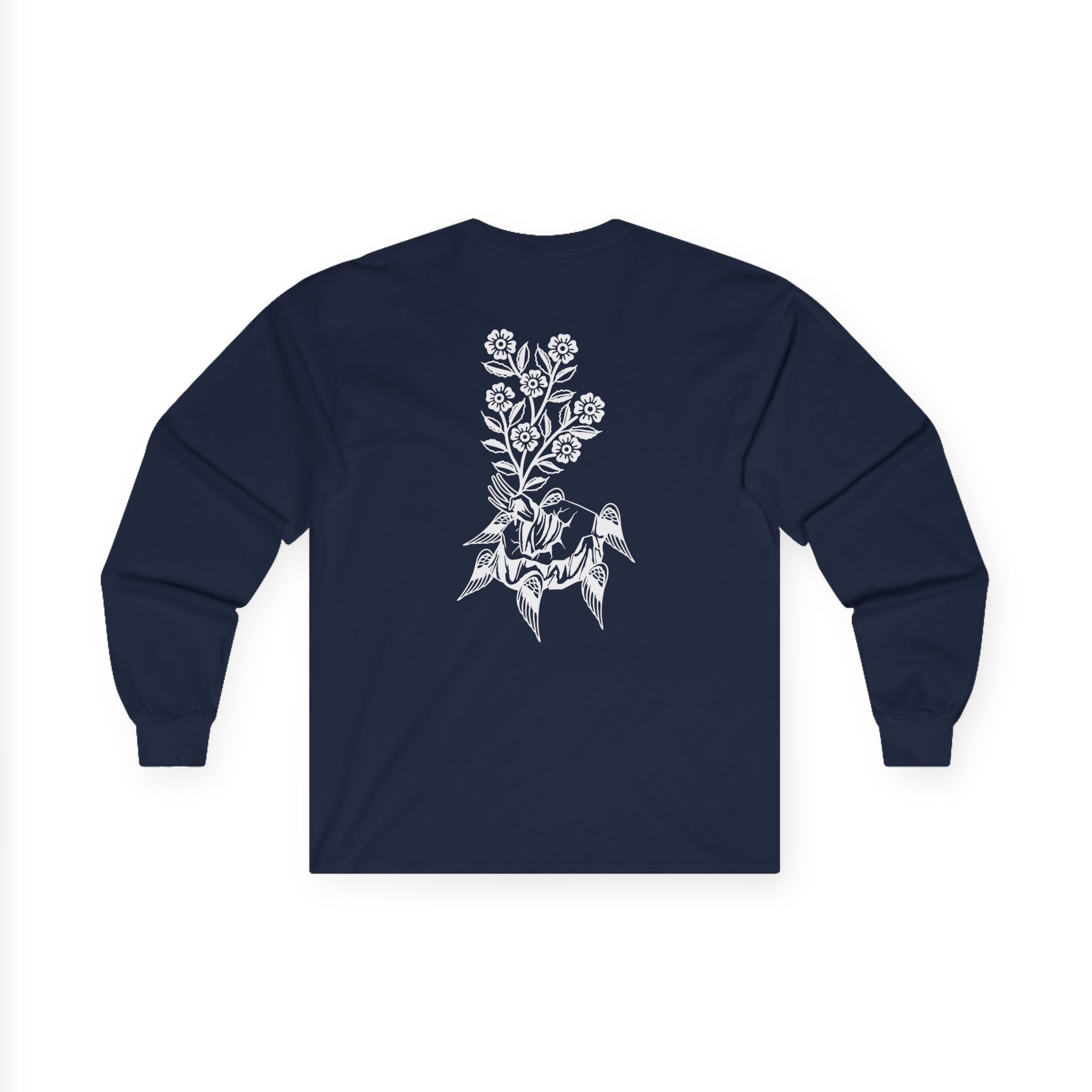 Fireworks Flowers Unisex Ultra Cotton Long Sleeve Tee