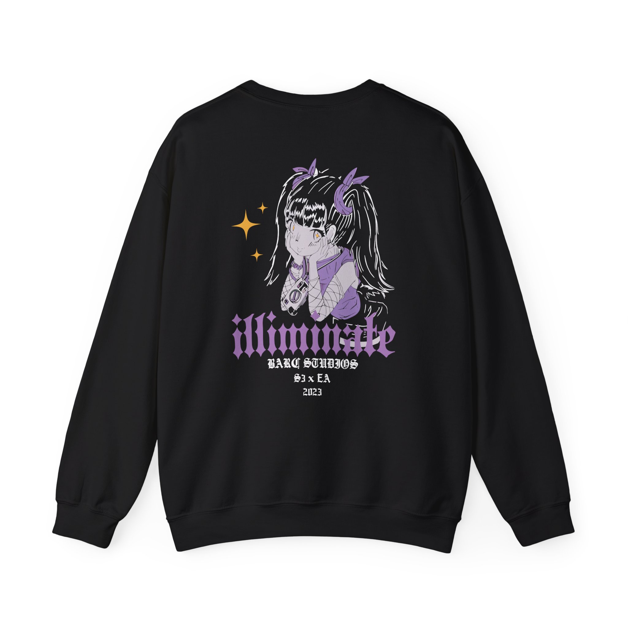 Illiminate darc studios Unisex Heavy Blendâ„¢ Crewneck Sweatshirt