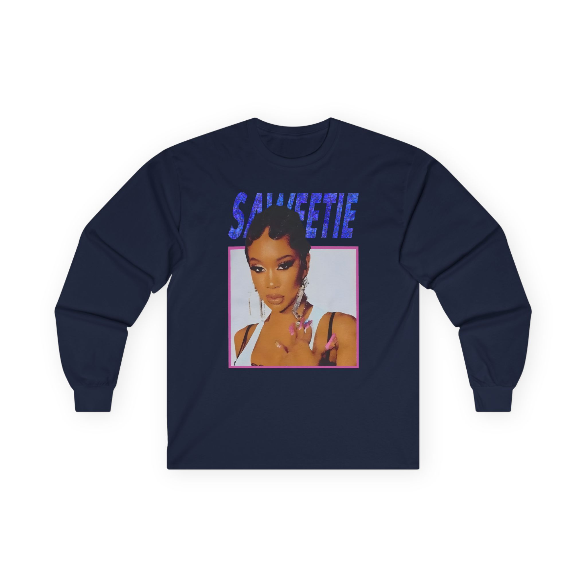 Saweetie Portrait Unisex Ultra Cotton Long Sleeve Tee