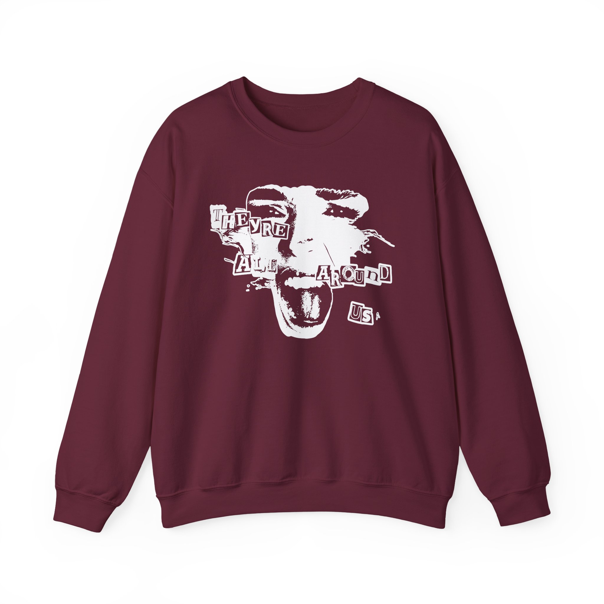 Poppy They're All Around Us Unisex Heavy Blendâ„¢ Crewneck Sweatshirt