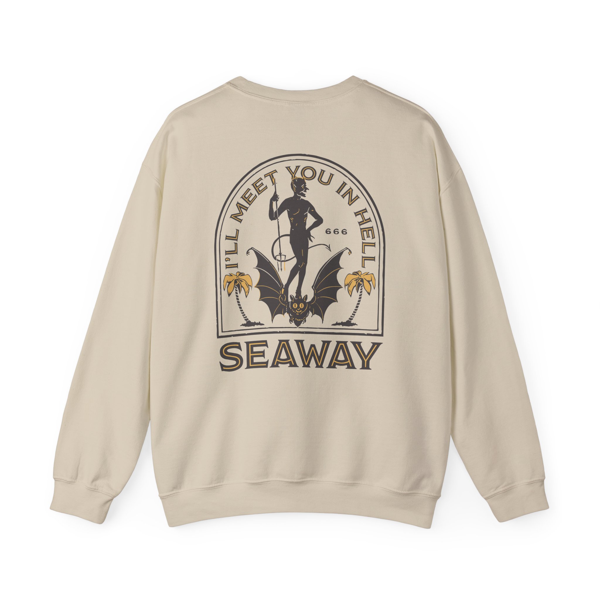Seaway Hell Unisex Heavy Blendâ„¢ Crewneck Sweatshirt