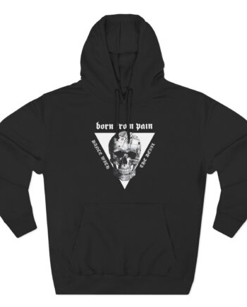 Born From Pain Dance With the Devil Three-Panel Fleece Hoodie