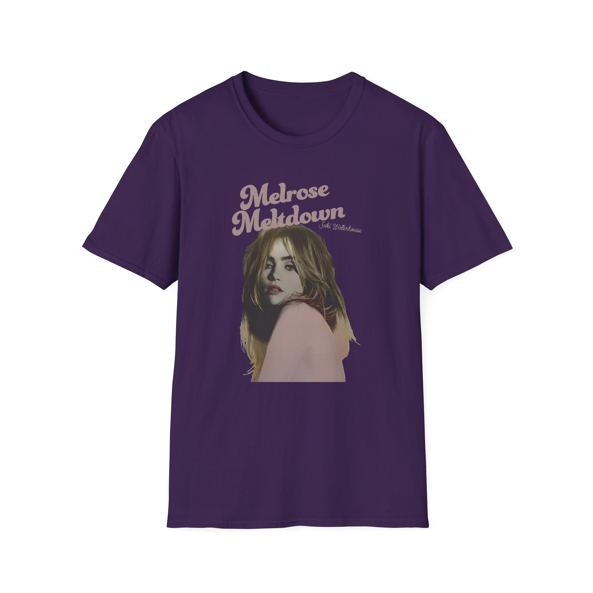 Suki Waterhouse Melrose Meltdown Unisex Softstyle T-Shirt