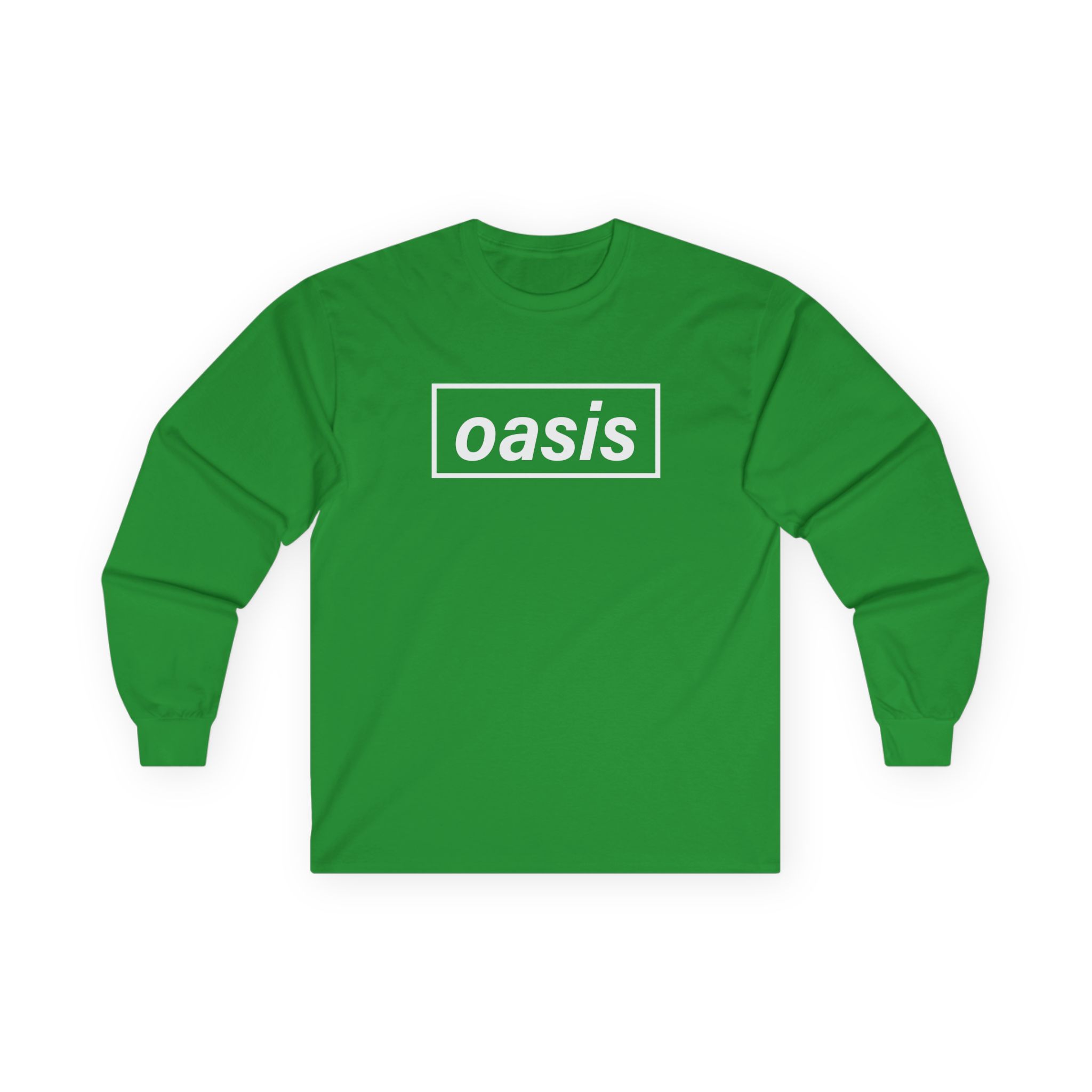 Oasis Decca Logo Unisex Ultra Cotton Long Sleeve Tee