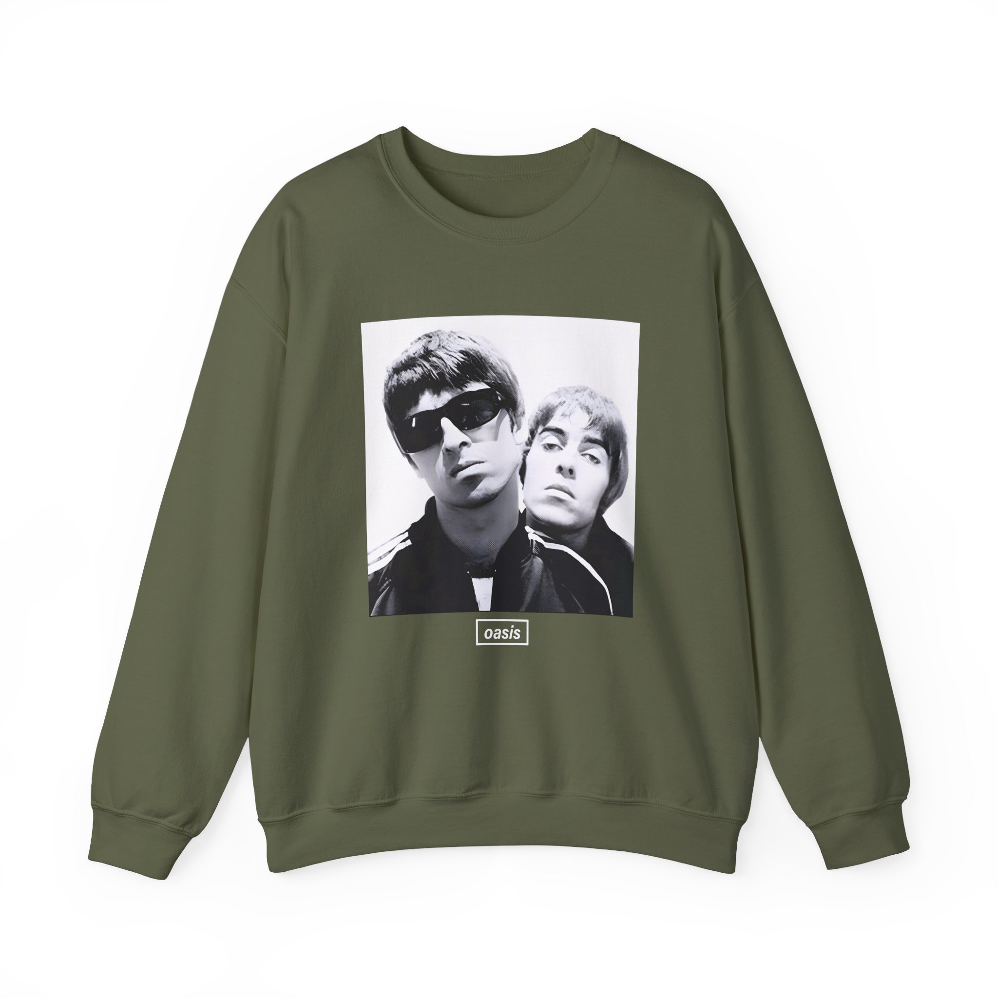 Oasis Liam & Noel Unisex Heavy Blendâ„¢ Crewneck Sweatshirt