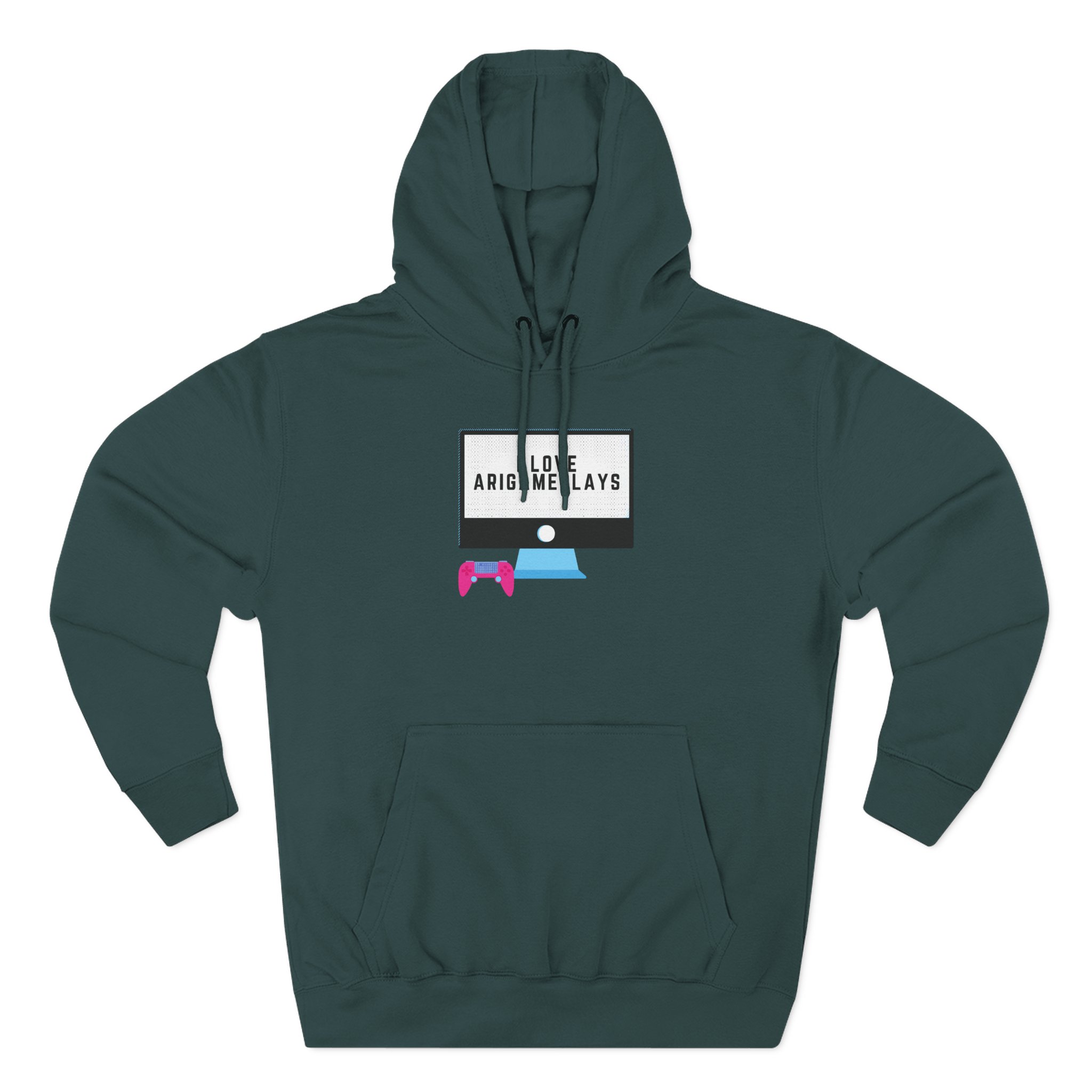 Arigameplays Three-Panel Fleece Hoodie