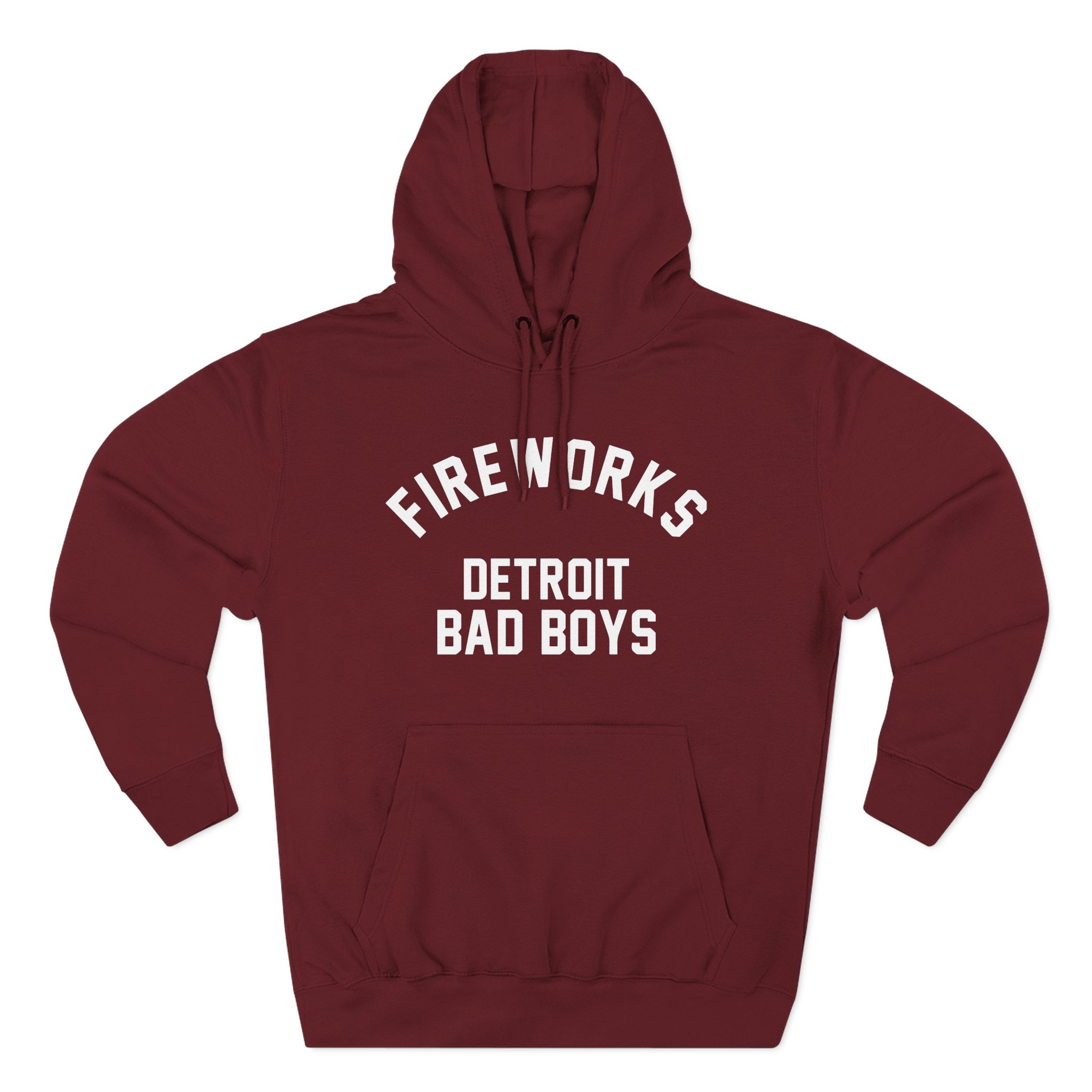 Fireworks Detroit Bad Boys Three-Panel Fleece Hoodie