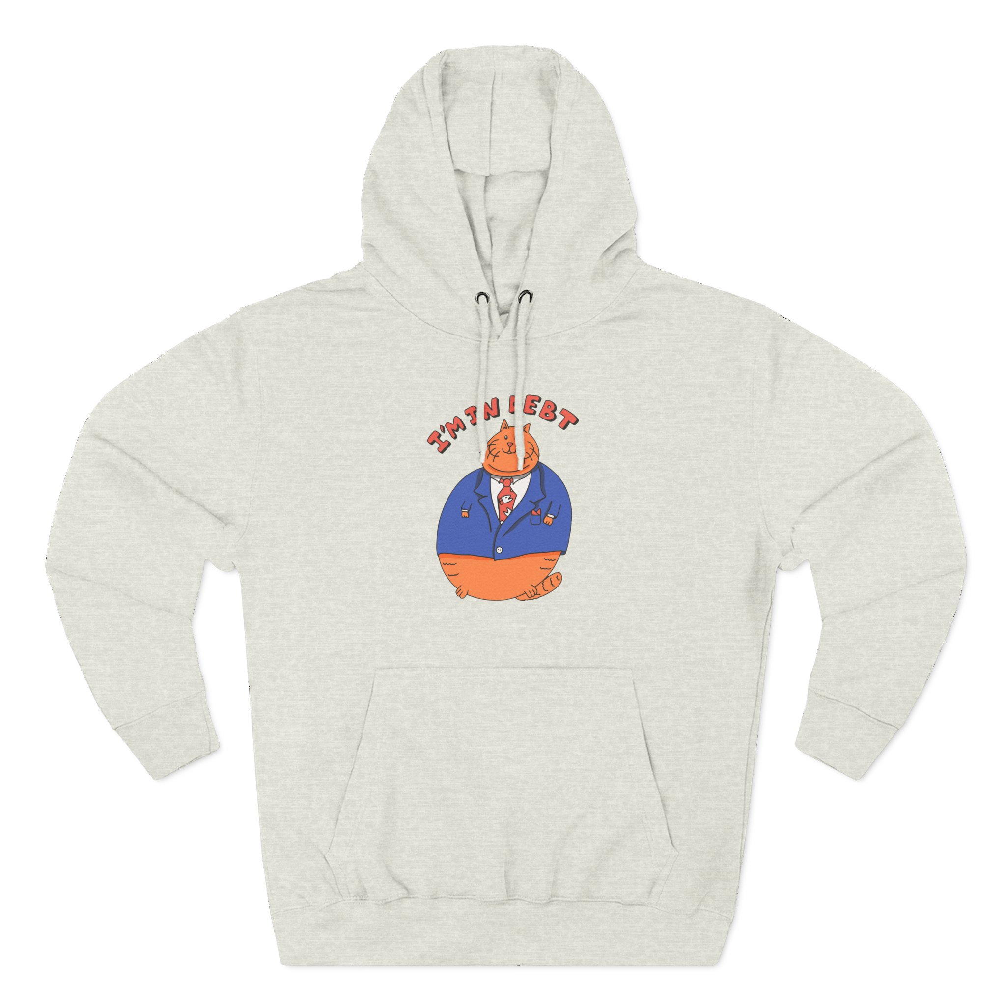 William Osman I'm in Debt Three-Panel Fleece Hoodie