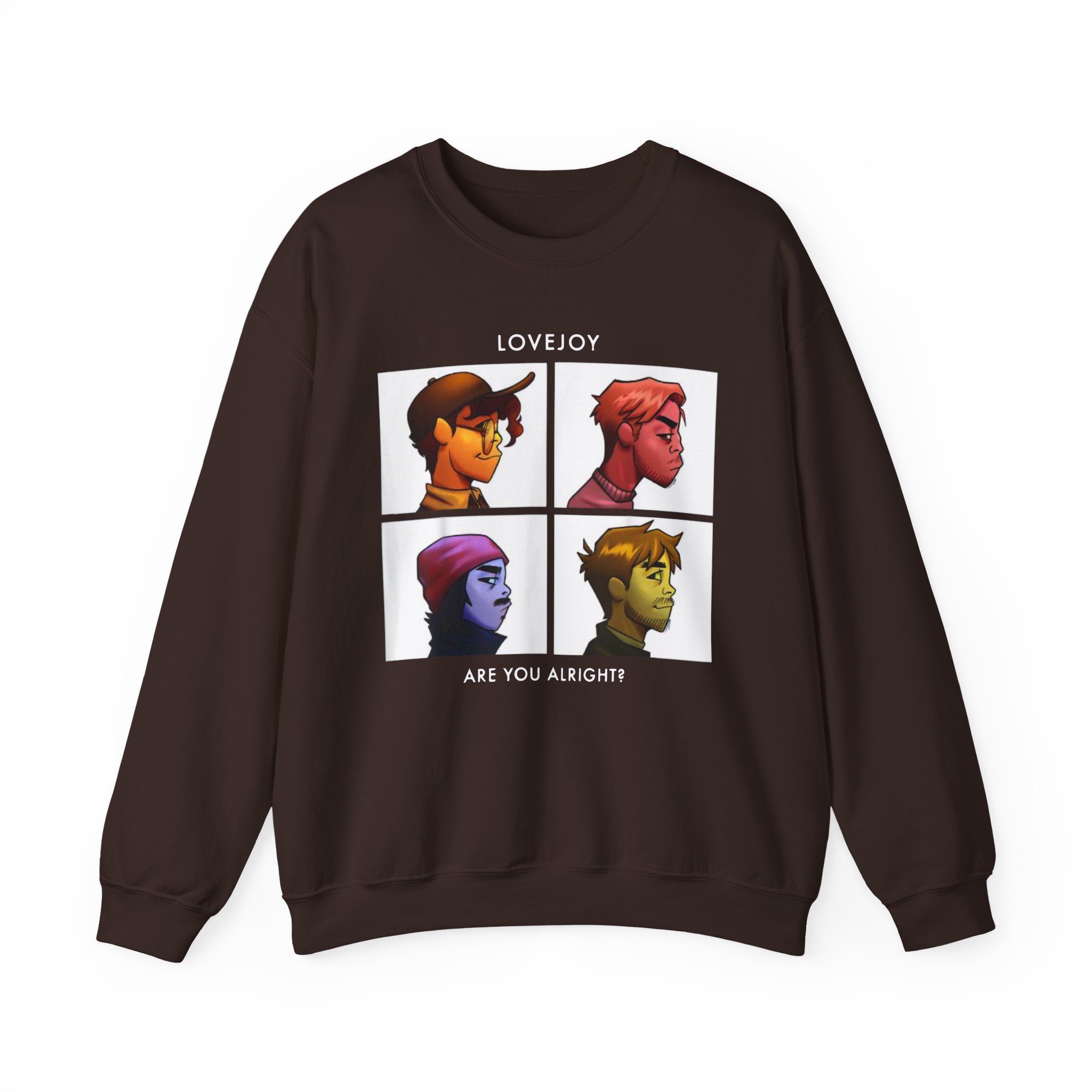 Lovejoy Are You Alright Unisex Heavy Blendâ„¢ Crewneck Sweatshirt