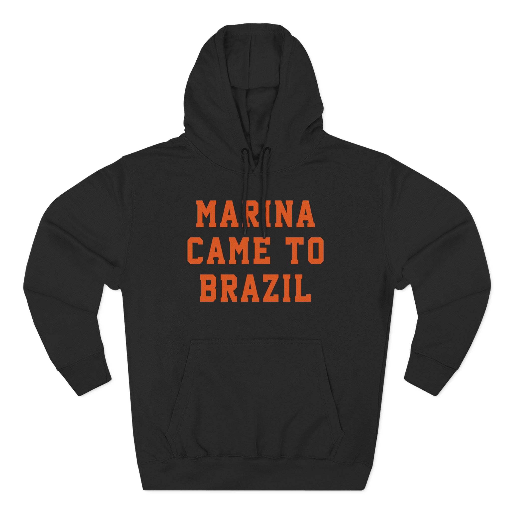Marina Came to Brazil Three-Panel Fleece Hoodie
