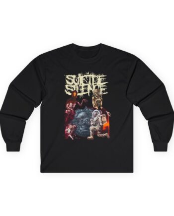 Suicide Silence Rymd Cover Tour 2023 Unisex Ultra Cotton Long Sleeve Tee