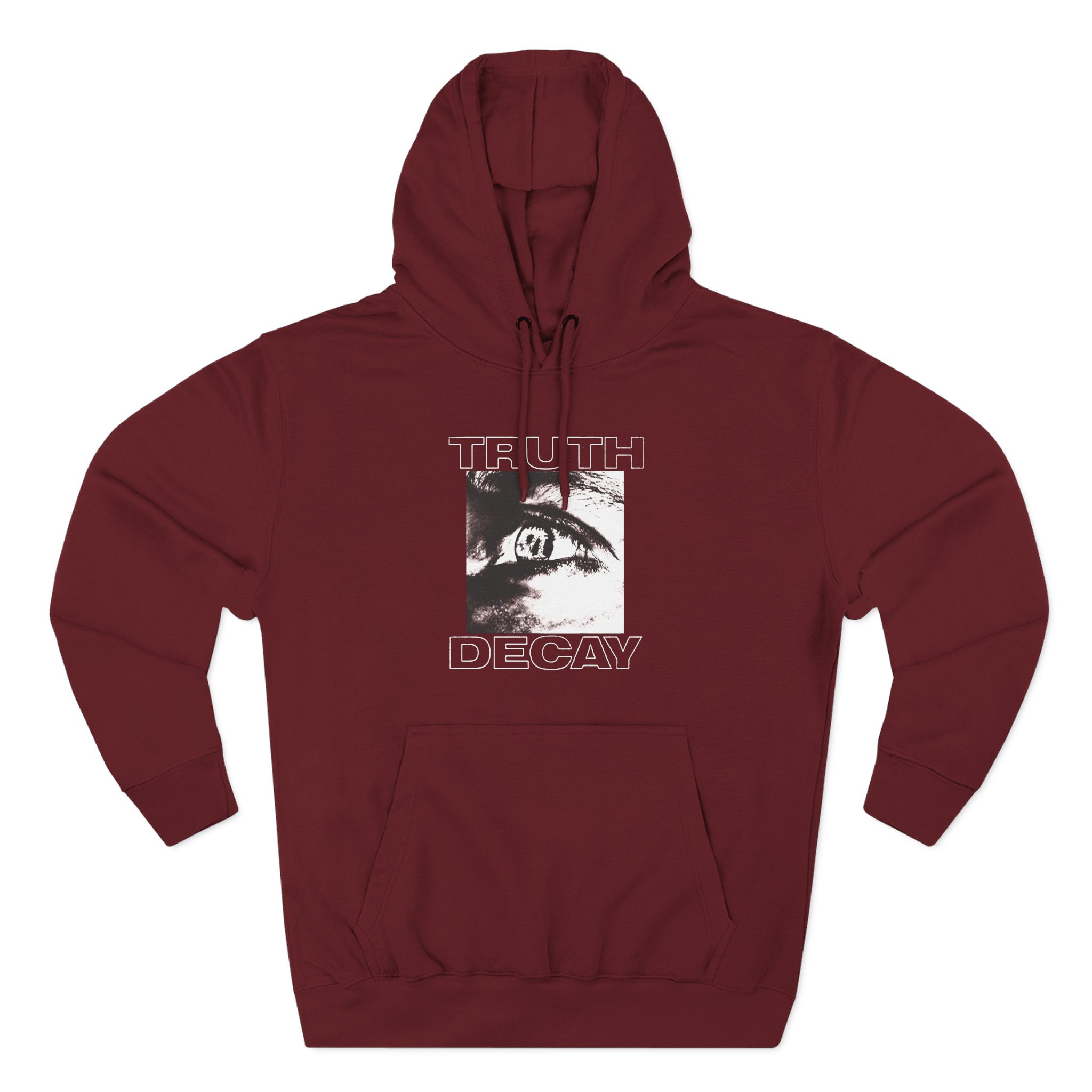 You Me at Six Truth Decay Eye Three-Panel Fleece Hoodie