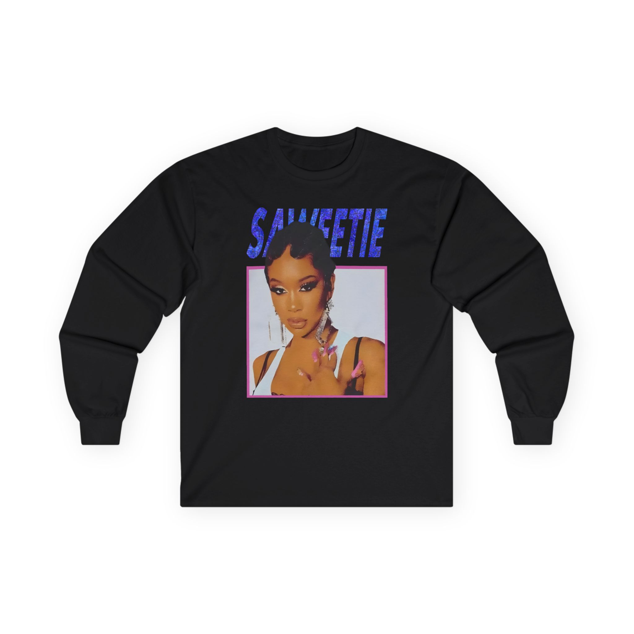 Saweetie Portrait Unisex Ultra Cotton Long Sleeve Tee