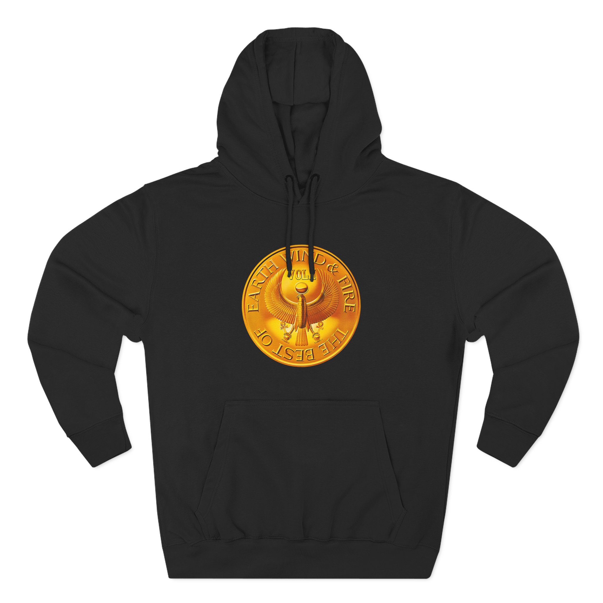 Earth Wind & Fire Medallion Teal Three-Panel Fleece Hoodie