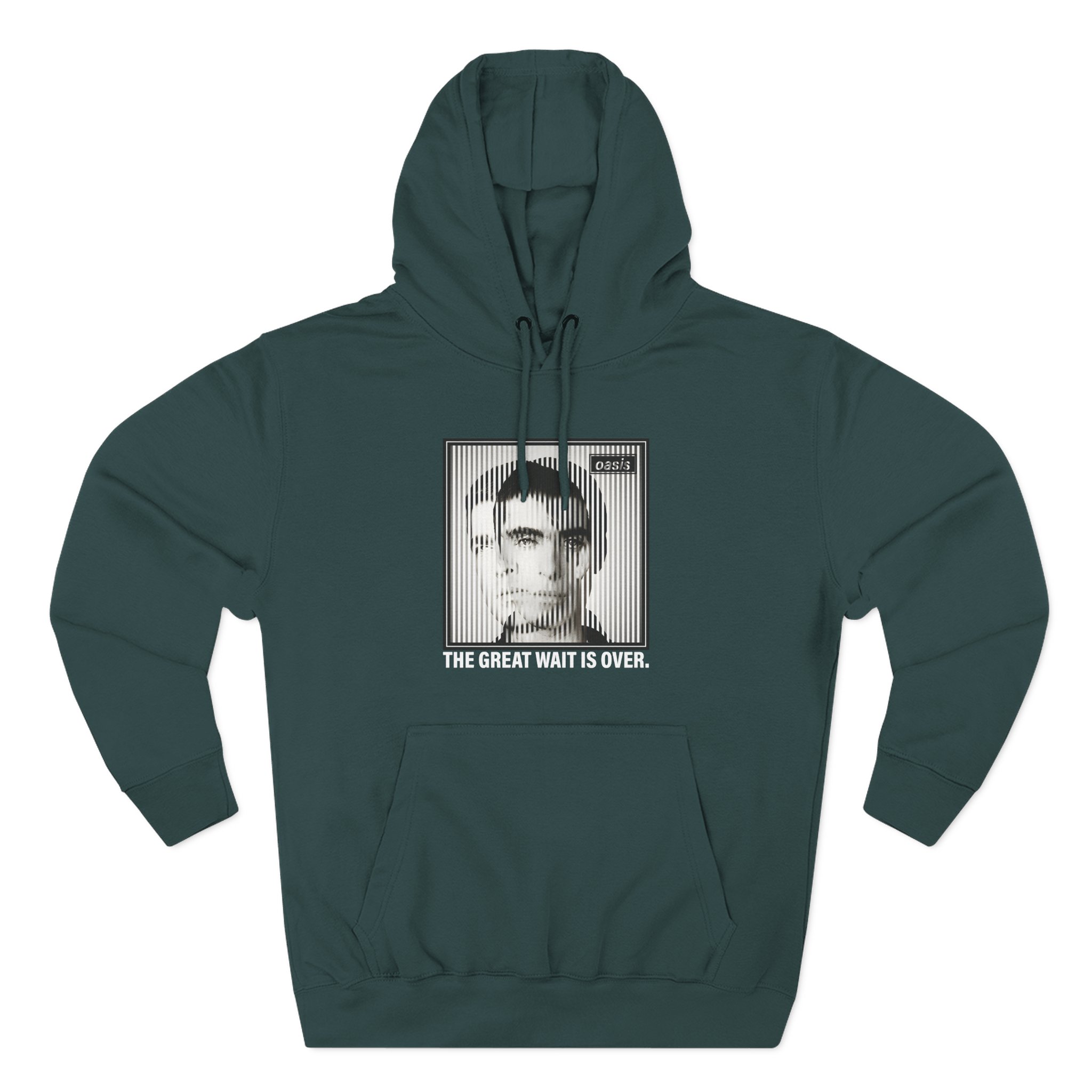 Oasis The Great Wait Is Over Three-Panel Fleece Hoodie