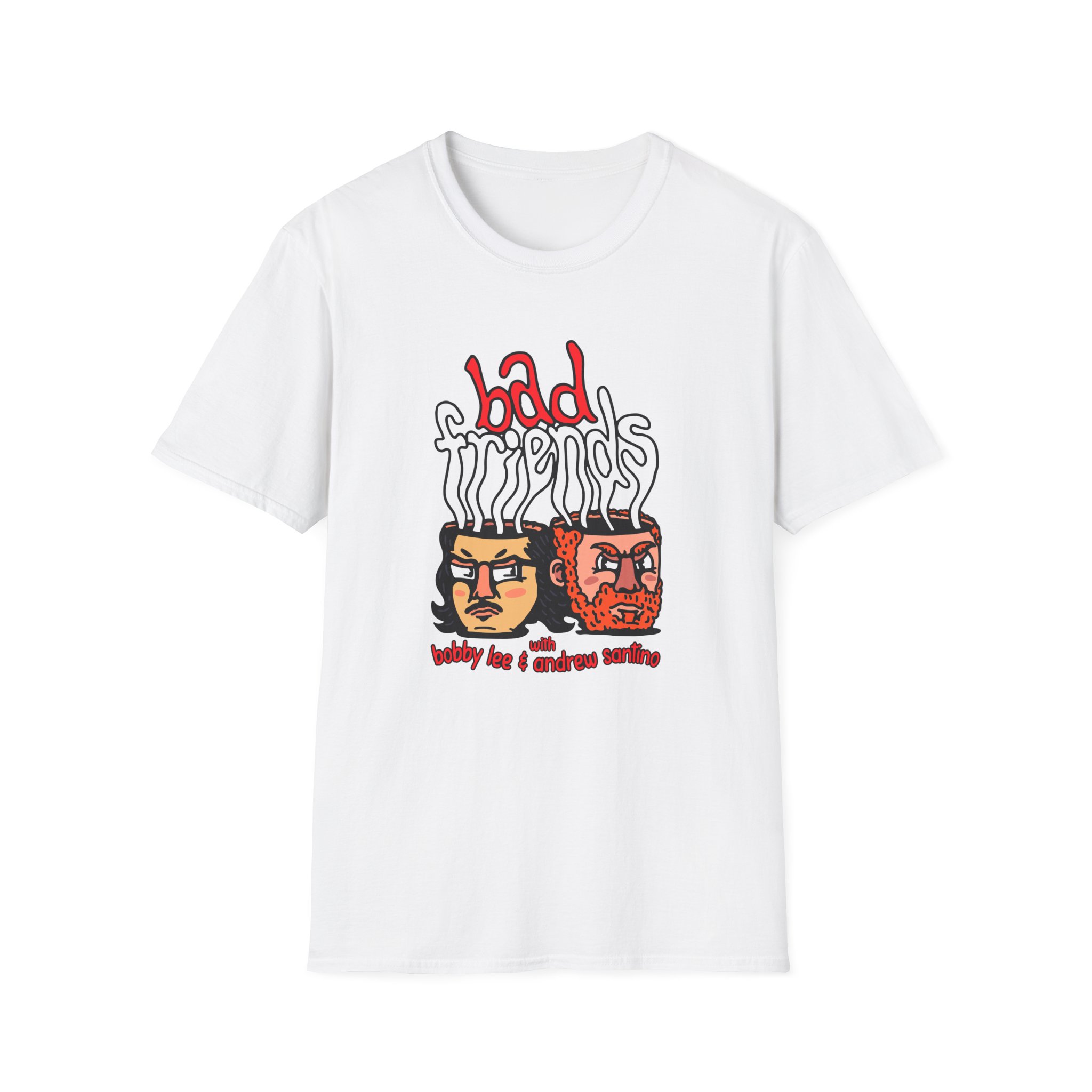 Bad Friends Mugheads Unisex Softstyle T-Shirt