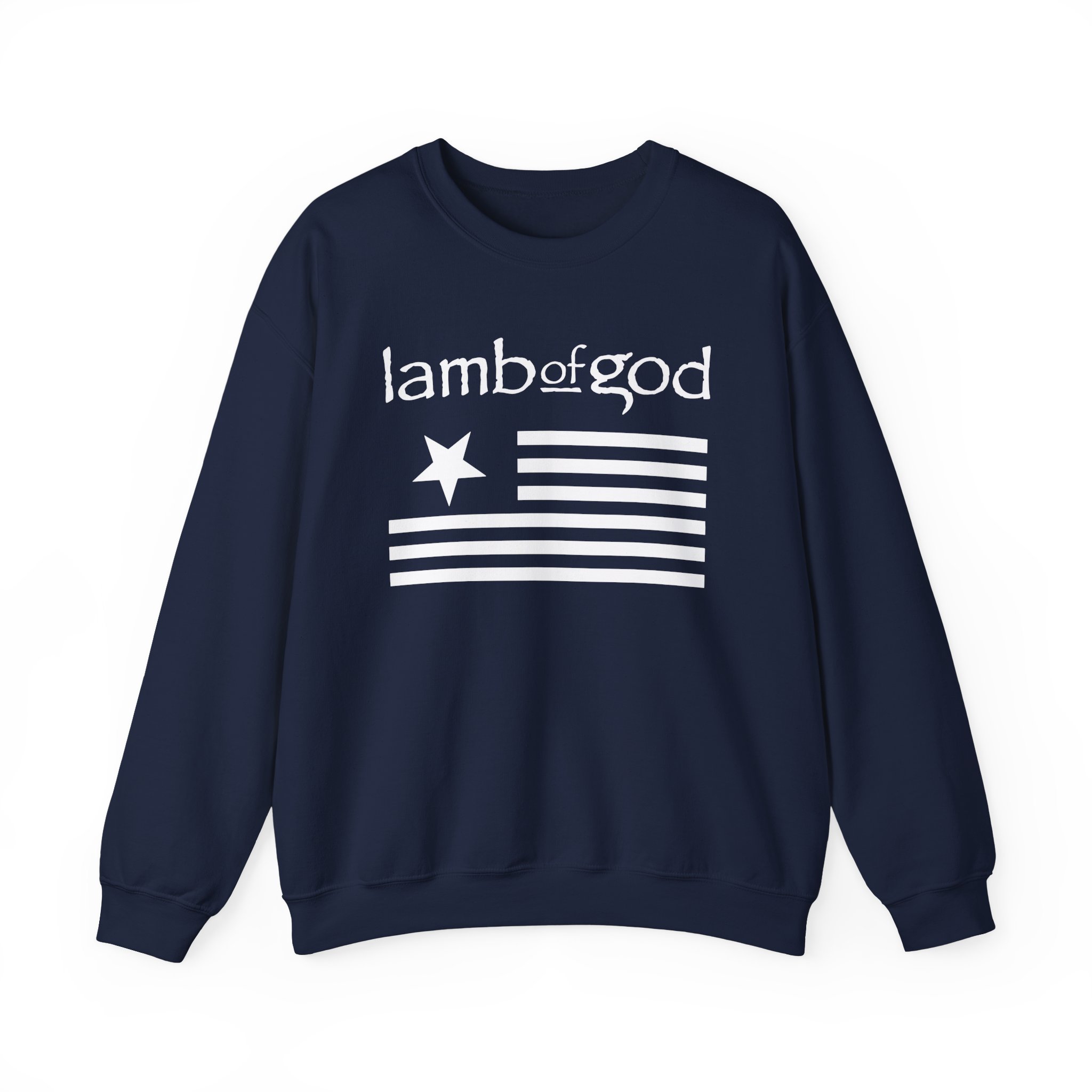 Lamb of God Flag Unisex Heavy Blendâ„¢ Crewneck Sweatshirt