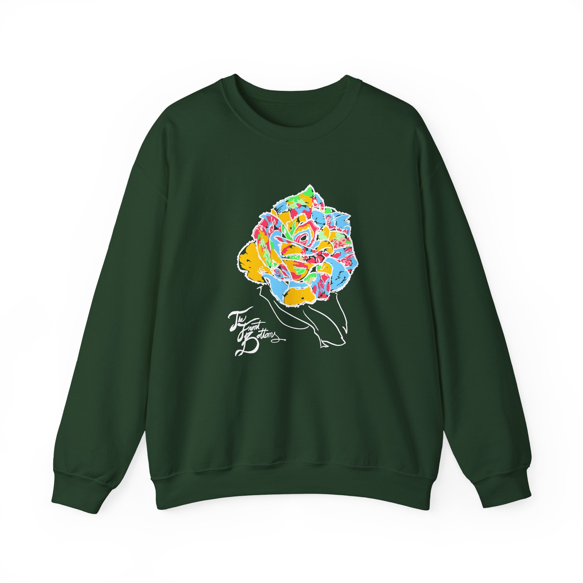 The Front Bottoms Rose Bouquet Unisex Heavy Blendâ„¢ Crewneck Sweatshirt