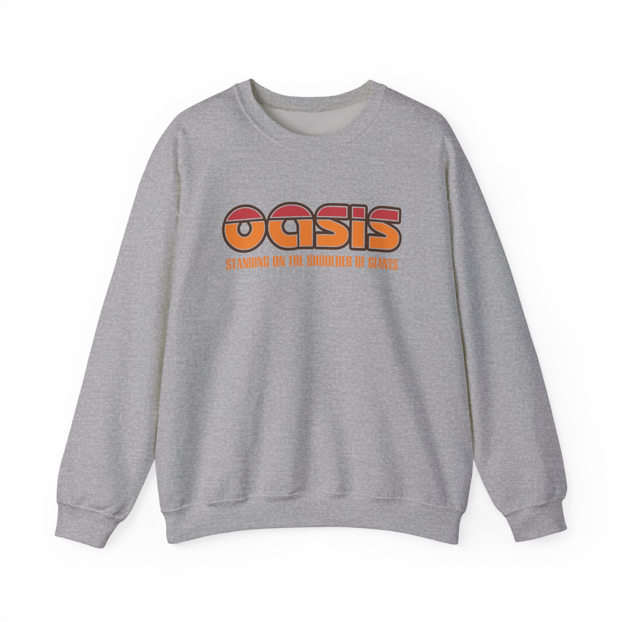Oasis Standing On The Shoulder Of Giants Unisex Heavy Blendâ„¢ Crewneck Sweatshirt