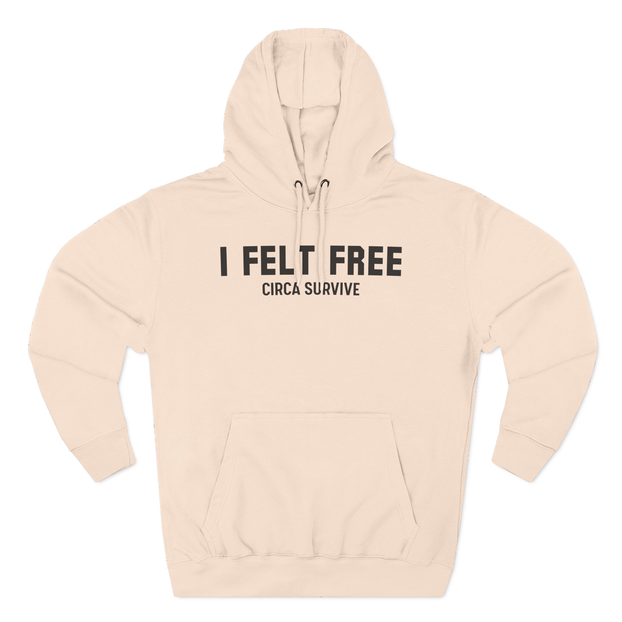 Circa Survive I Felt Free Three-Panel Fleece Hoodie