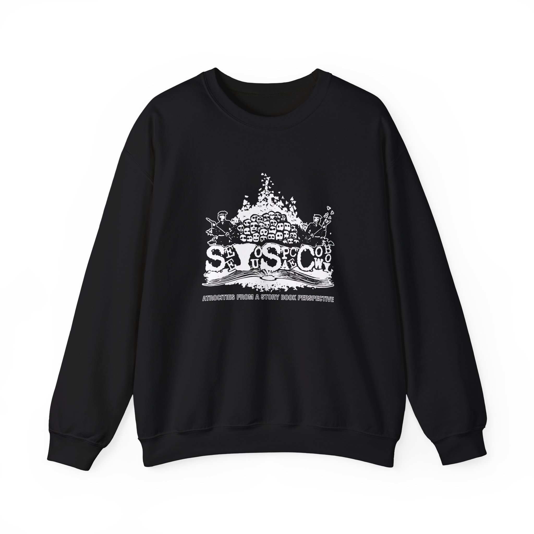 Seeyouspacecowboy Atrocities Unisex Heavy Blendâ„¢ Crewneck Sweatshirt