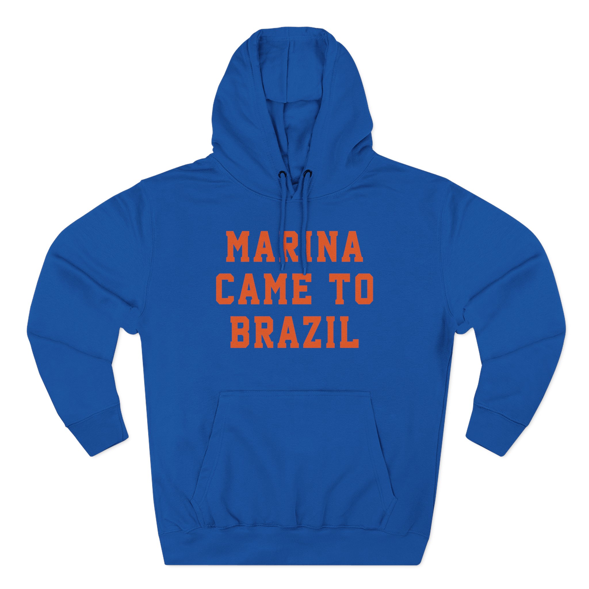 Marina Came to Brazil Three-Panel Fleece Hoodie