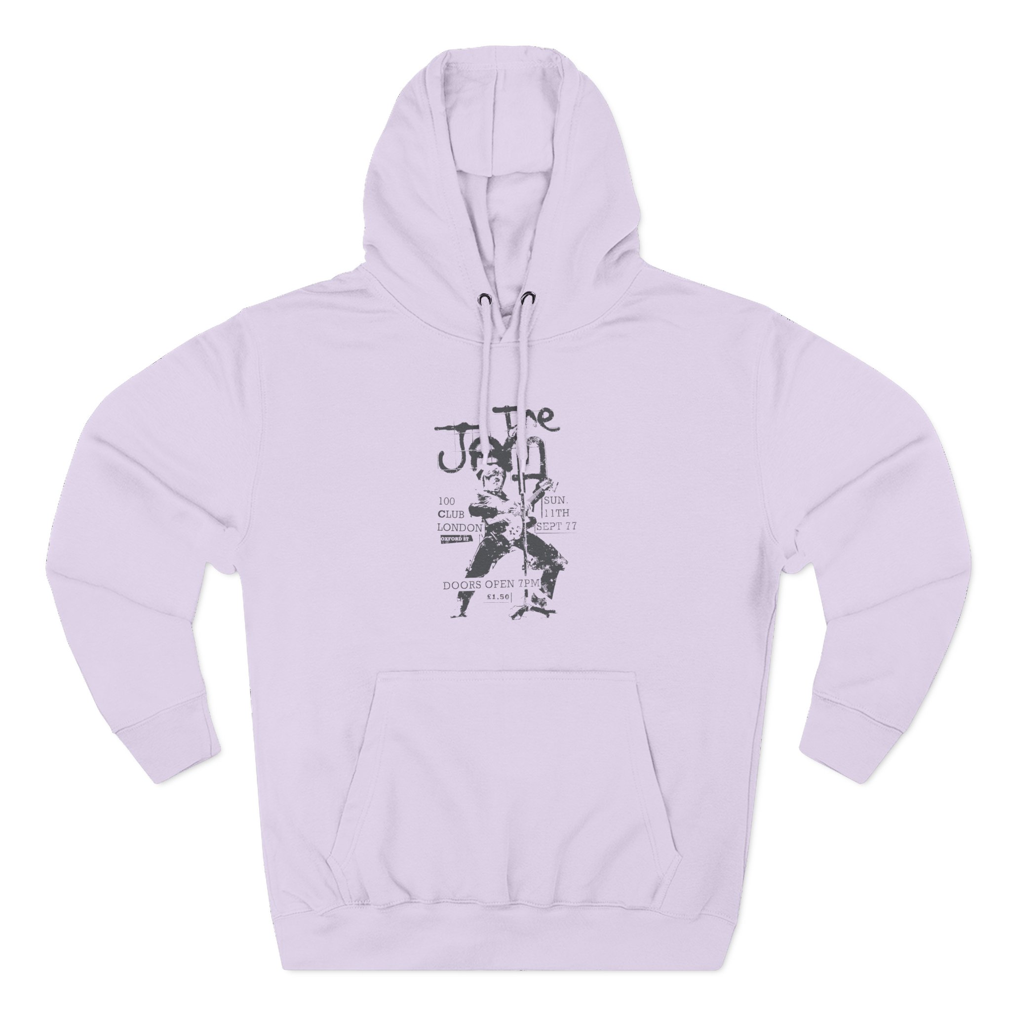 TJ 100 Club 77 Band Three-Panel Fleece Hoodie