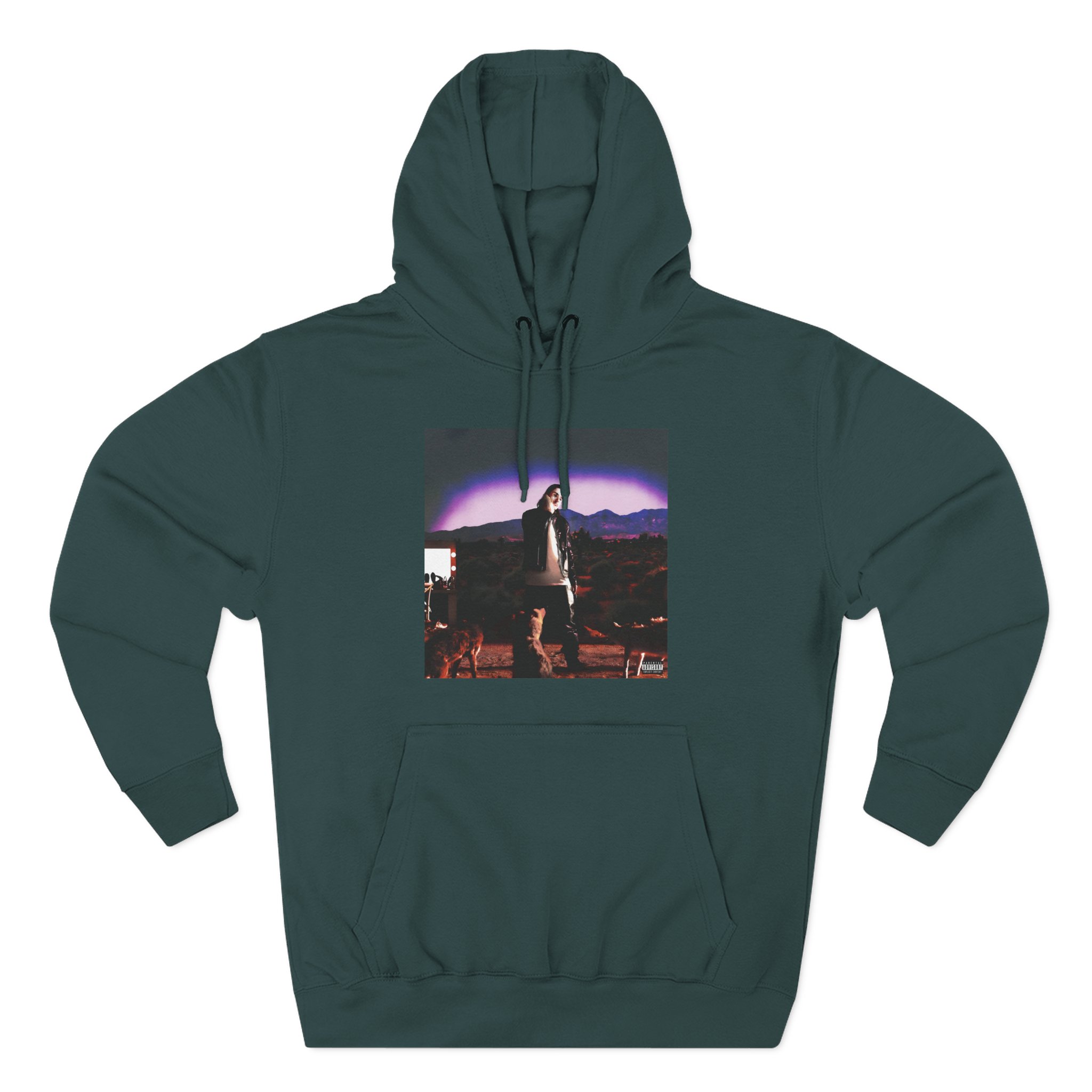 Tommy Richman Debut Album Coyote Three-Panel Fleece Hoodie