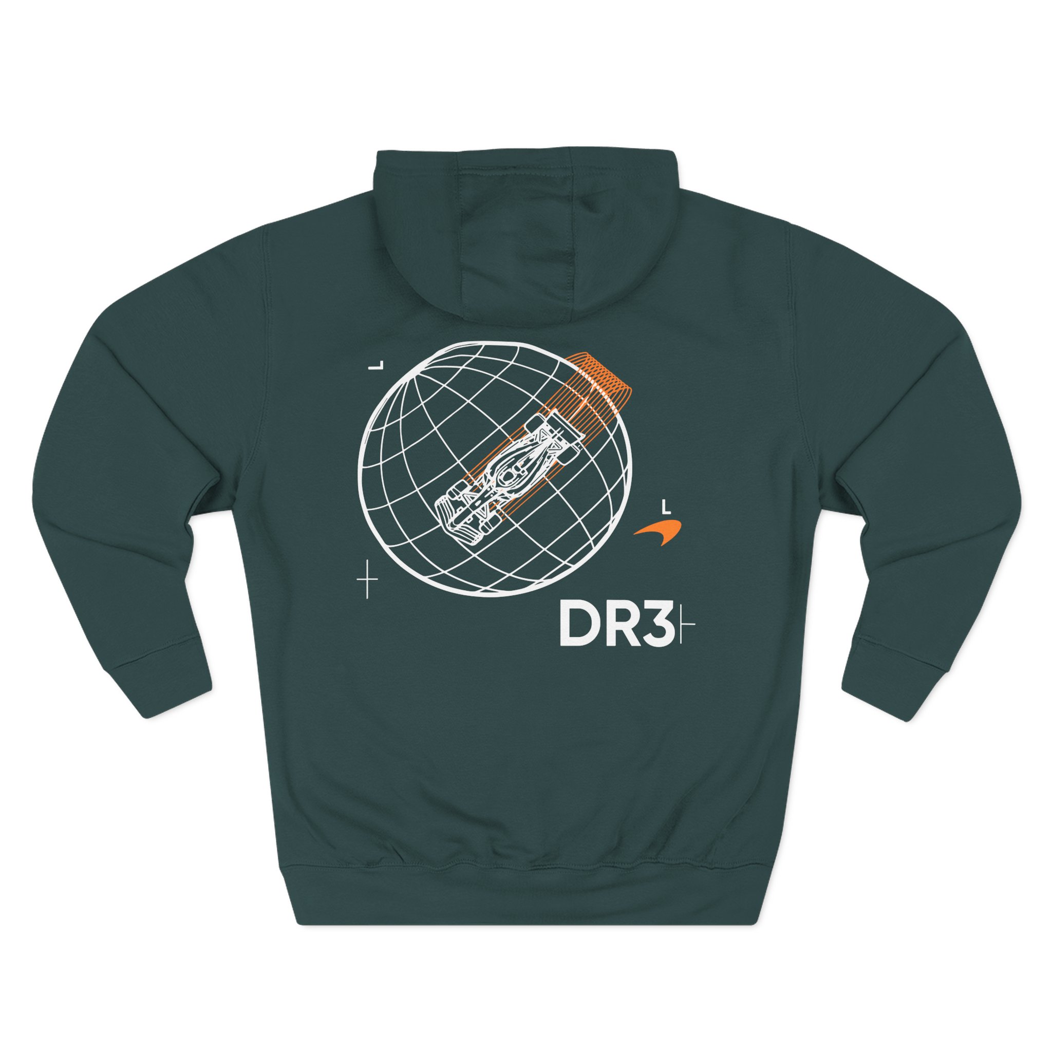Dr3 Daniel Ricciardo Three-Panel Fleece Hoodie