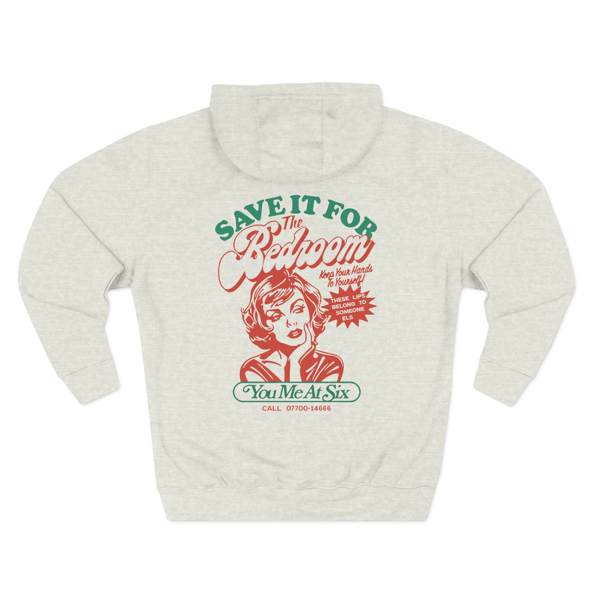 You Me at Six Toyc15 Save It for the Bedroom Three-Panel Fleece Hoodie