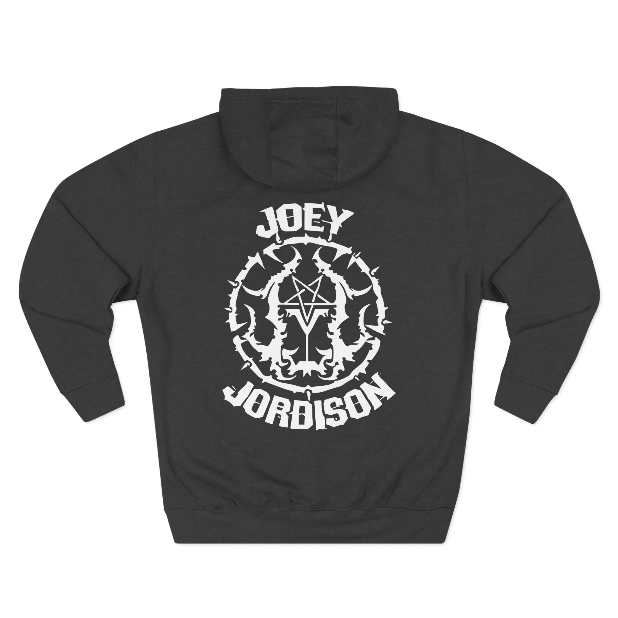 Murderdolls Joey Jordison Joey Cat Blood Mask Three-Panel Fleece Hoodie