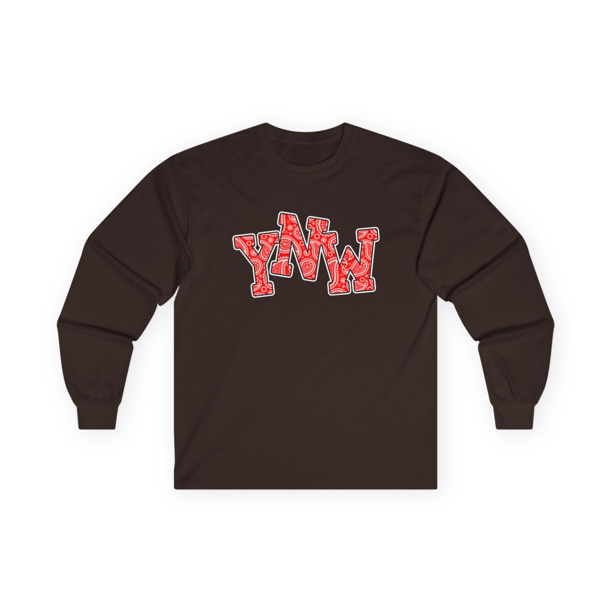 YNW Melly Paisley Unisex Ultra Cotton Long Sleeve Tee